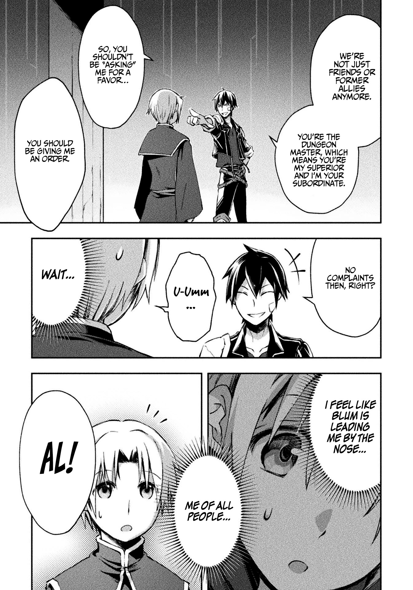 Dungeon Kurashi no Moto Yuusha Chapter 21 page 8 - Chapter 21: Al will finally open up to Blum…!