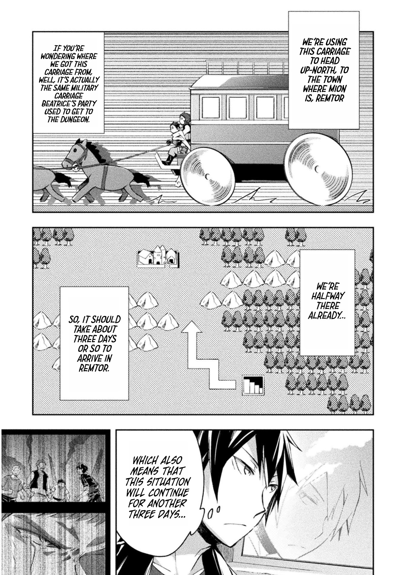 Dungeon Kurashi no Moto Yuusha Chapter 23 page 7 - Chapter 23: What’s the destination of this newly formed party…?
