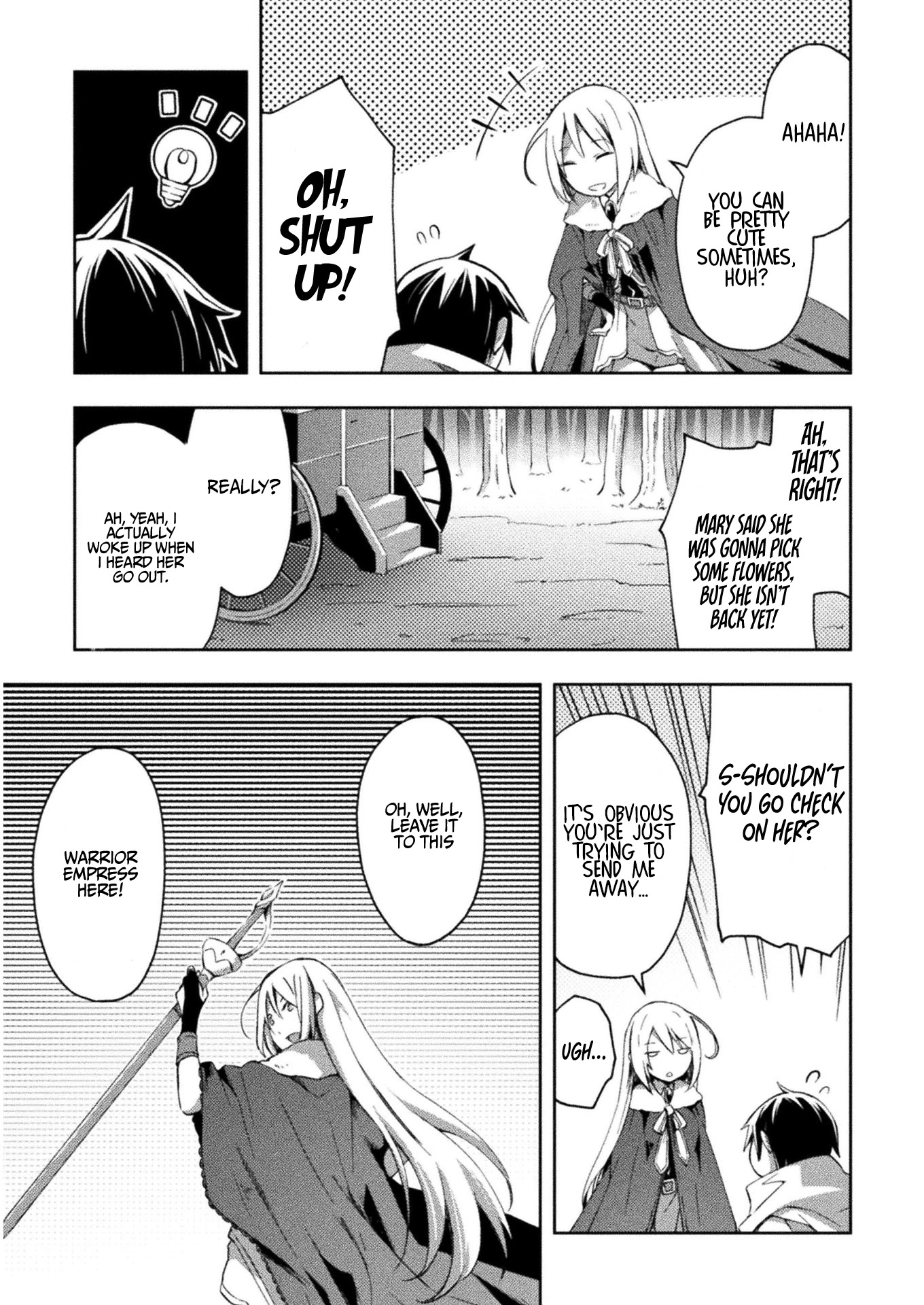 Dungeon Kurashi no Moto Yuusha Chapter 24 page 16 - Chapter 24: Talking about their feelings…