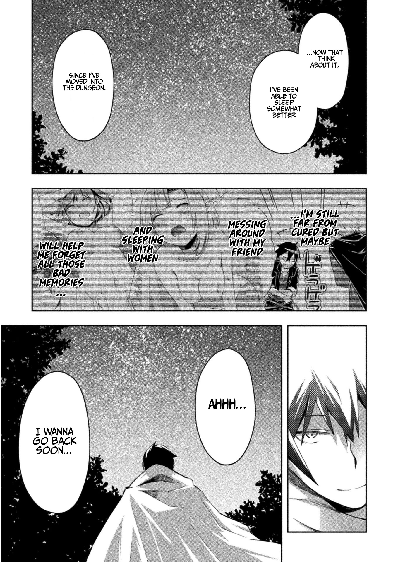 Dungeon Kurashi no Moto Yuusha Chapter 24 page 18 - Chapter 24: Talking about their feelings…