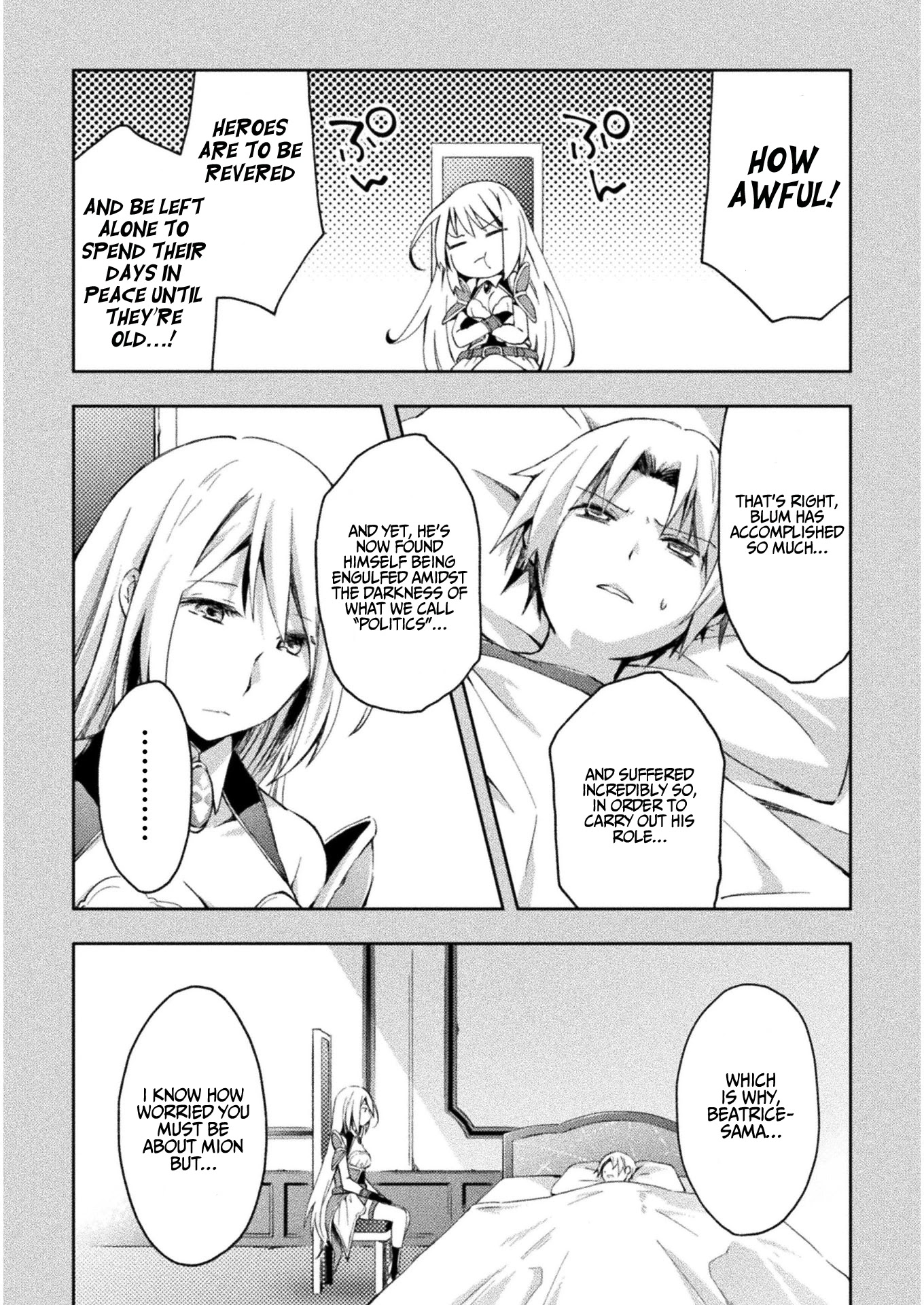 Dungeon Kurashi no Moto Yuusha Chapter 24 page 4 - Chapter 24: Talking about their feelings…