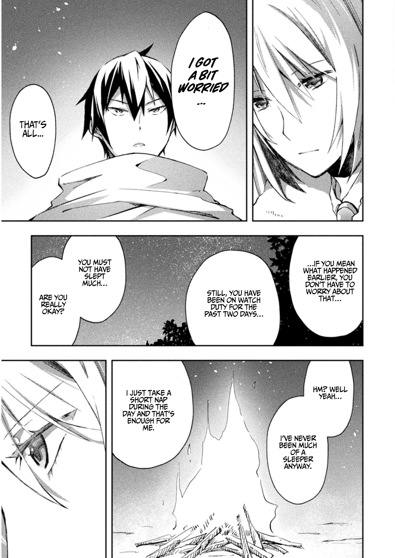 Dungeon Kurashi no Moto Yuusha Chapter 24 page 6 - Chapter 24: Talking about their feelings…