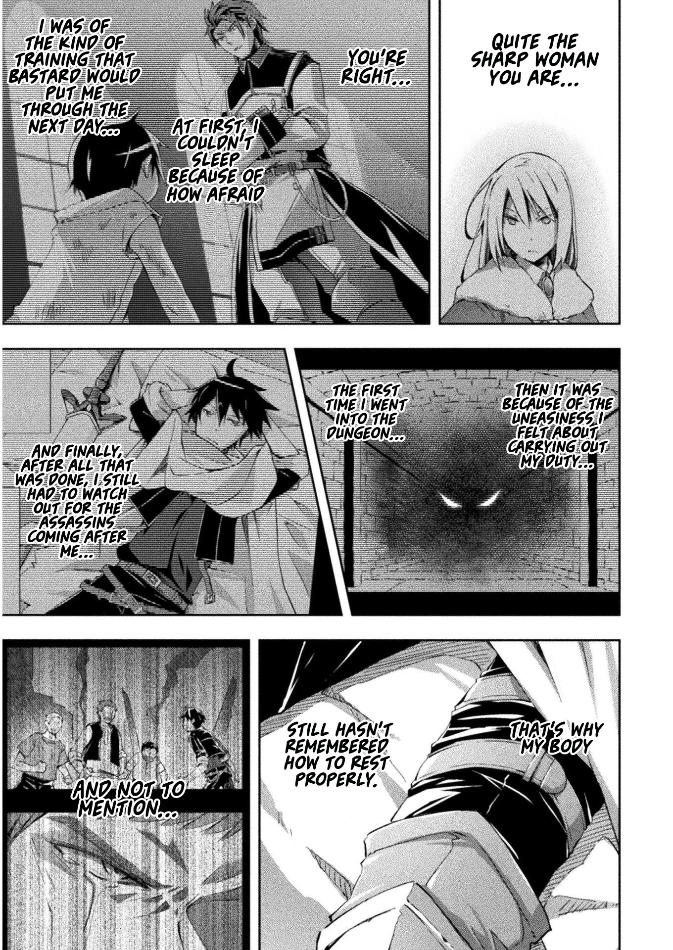 Dungeon Kurashi no Moto Yuusha Chapter 24 page 8 - Chapter 24: Talking about their feelings…