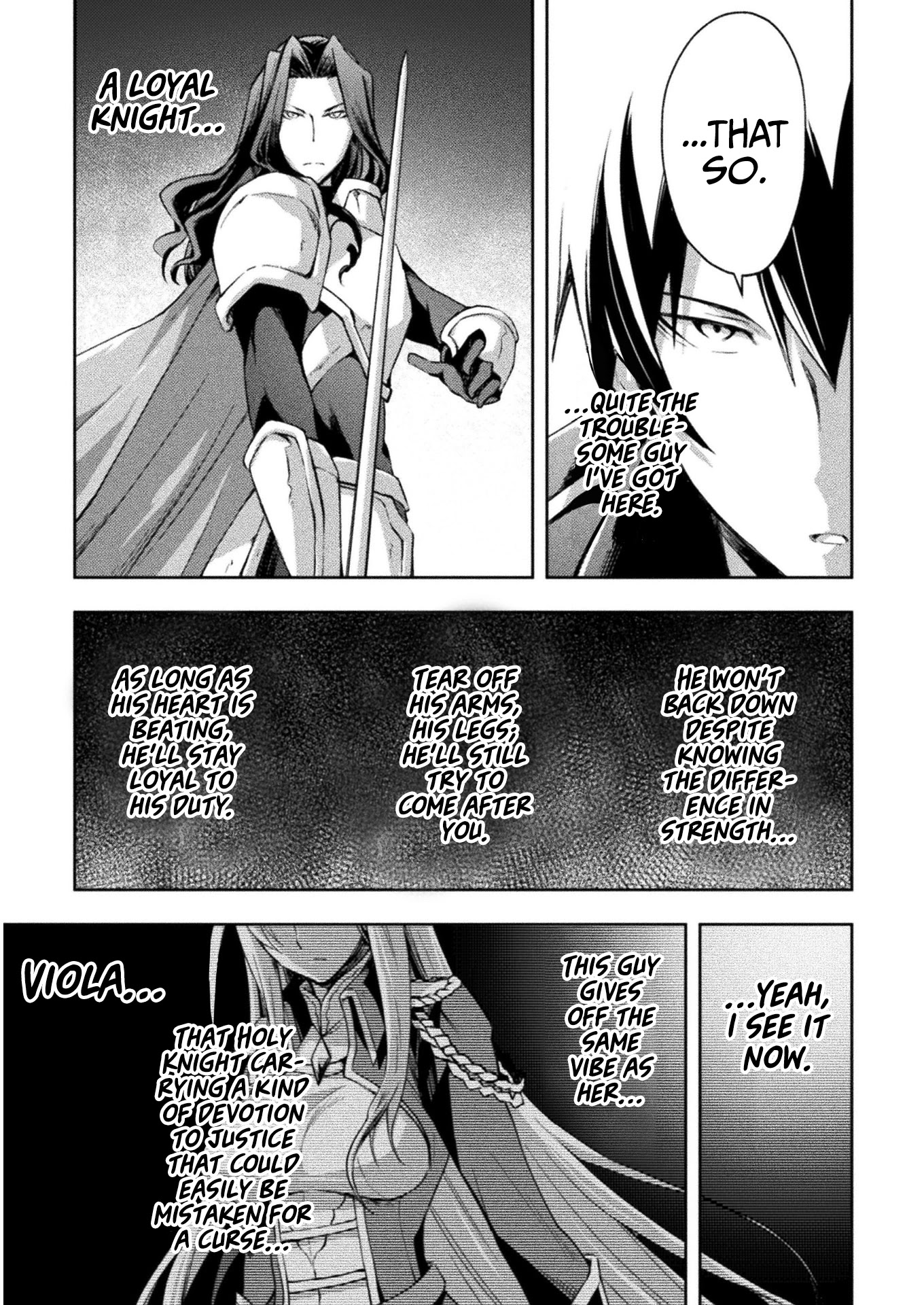 Dungeon Kurashi no Moto Yuusha Chapter 29 page 10 - Chapter 29: The Stoic Knight Attacks Blum!
