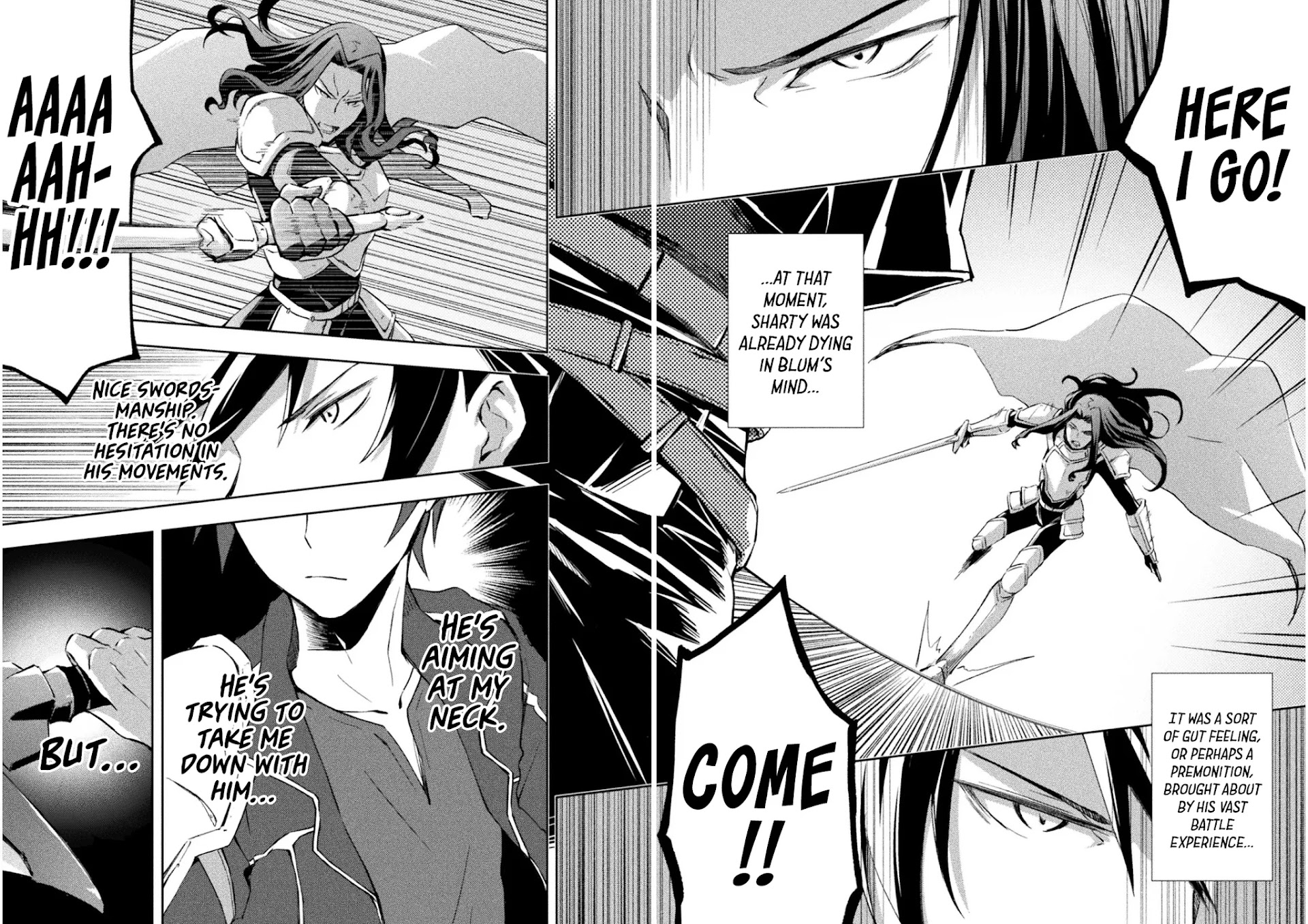 Dungeon Kurashi no Moto Yuusha Chapter 29 page 13 - Chapter 29: The Stoic Knight Attacks Blum!