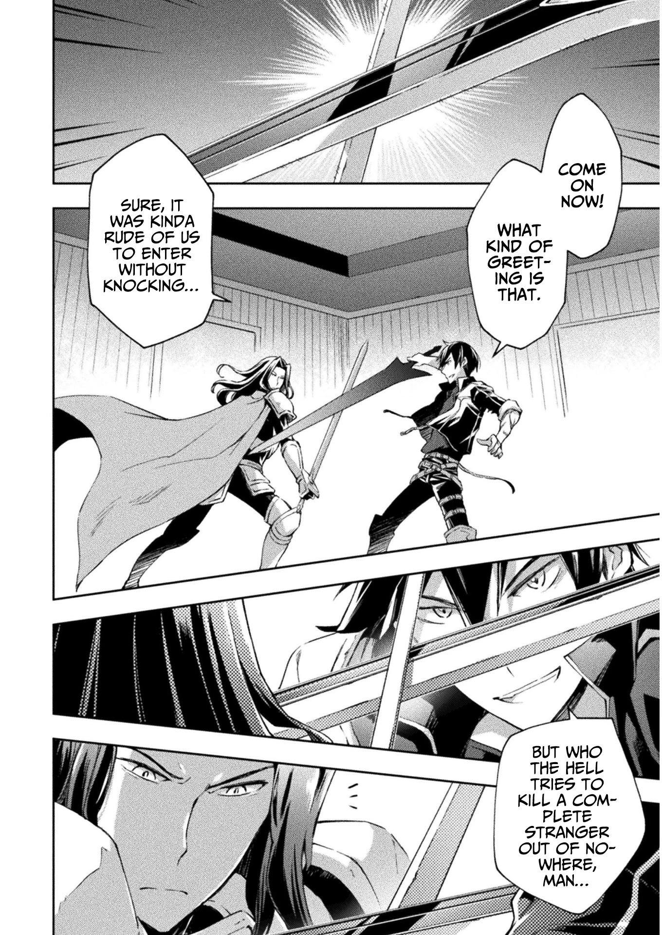 Dungeon Kurashi no Moto Yuusha Chapter 29 page 3 - Chapter 29: The Stoic Knight Attacks Blum!