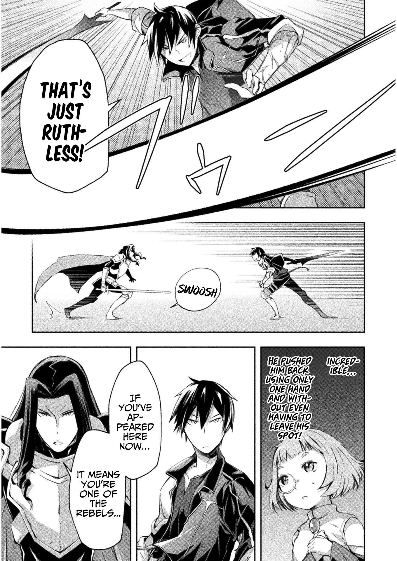 Dungeon Kurashi no Moto Yuusha Chapter 29 page 4 - Chapter 29: The Stoic Knight Attacks Blum!