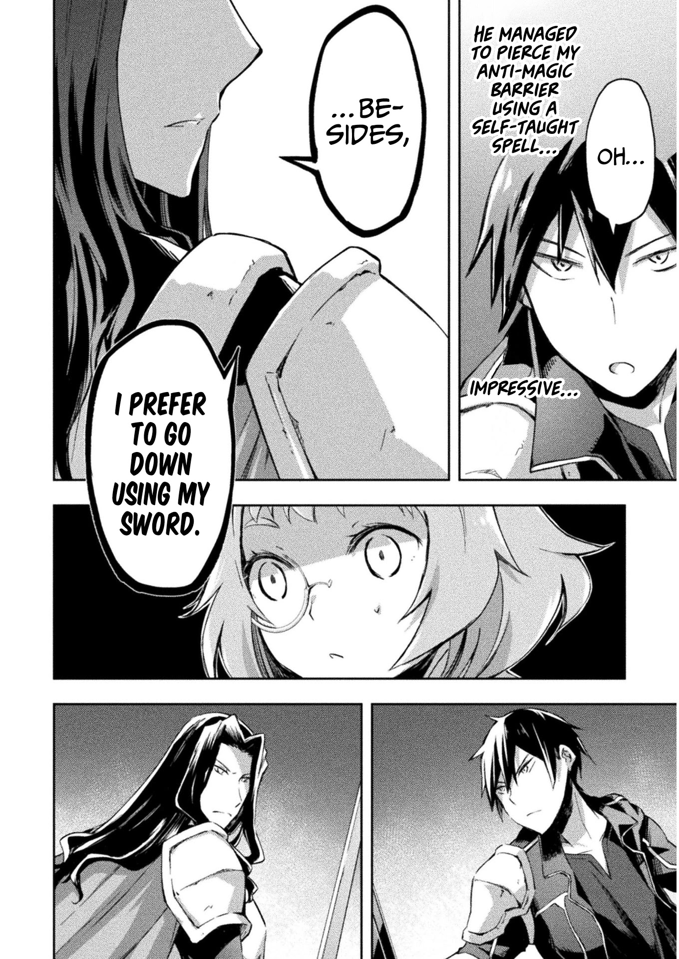 Dungeon Kurashi no Moto Yuusha Chapter 29 page 7 - Chapter 29: The Stoic Knight Attacks Blum!