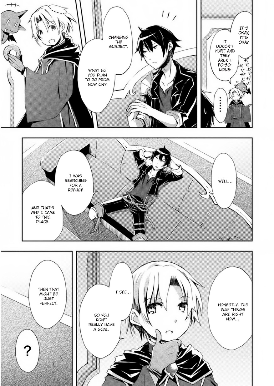 Dungeon Kurashi no Moto Yuusha Chapter 3 page 4 - Chapter 3: Two heroes meet again inside the Demon Lord’s hideout?