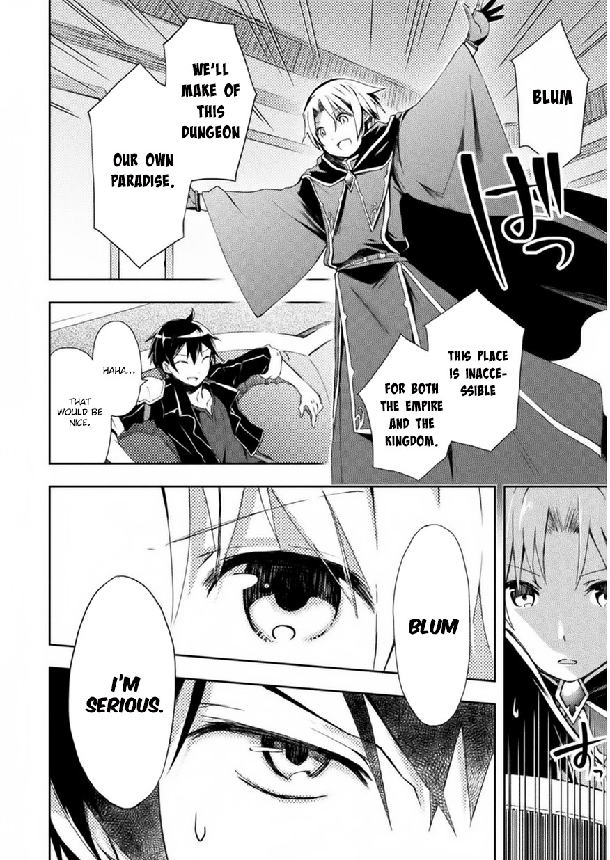 Dungeon Kurashi no Moto Yuusha Chapter 3 page 5 - Chapter 3: Two heroes meet again inside the Demon Lord’s hideout?