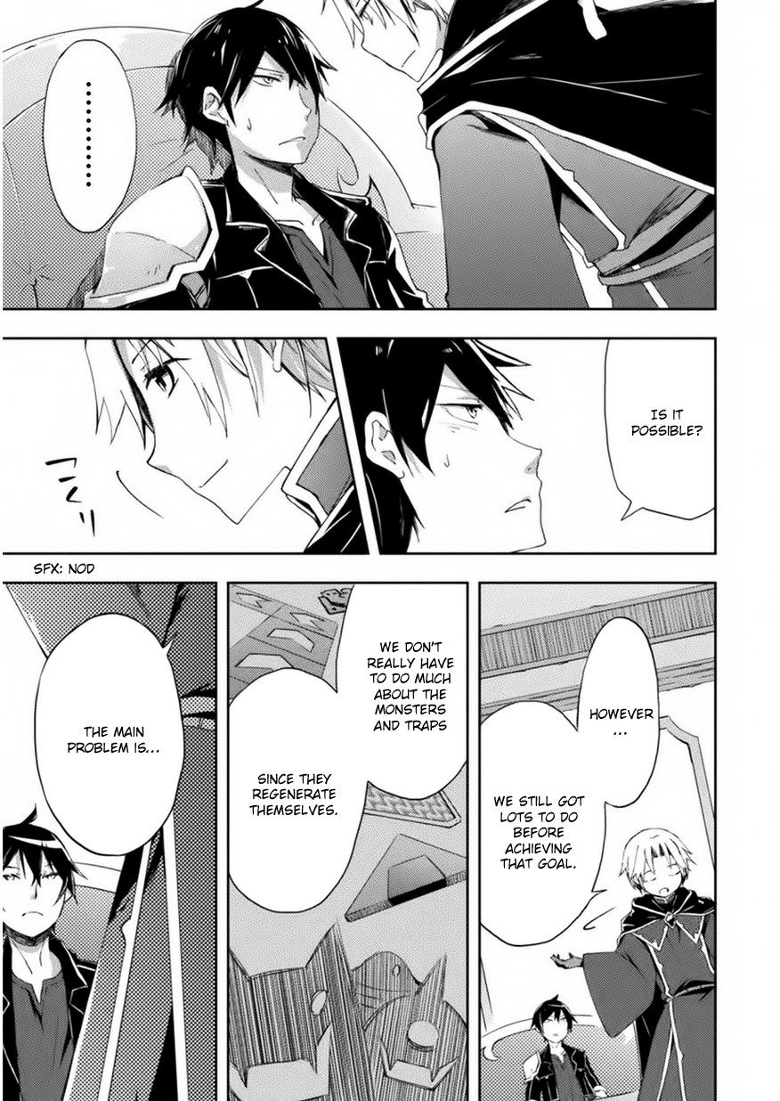 Dungeon Kurashi no Moto Yuusha Chapter 3 page 6 - Chapter 3: Two heroes meet again inside the Demon Lord’s hideout?