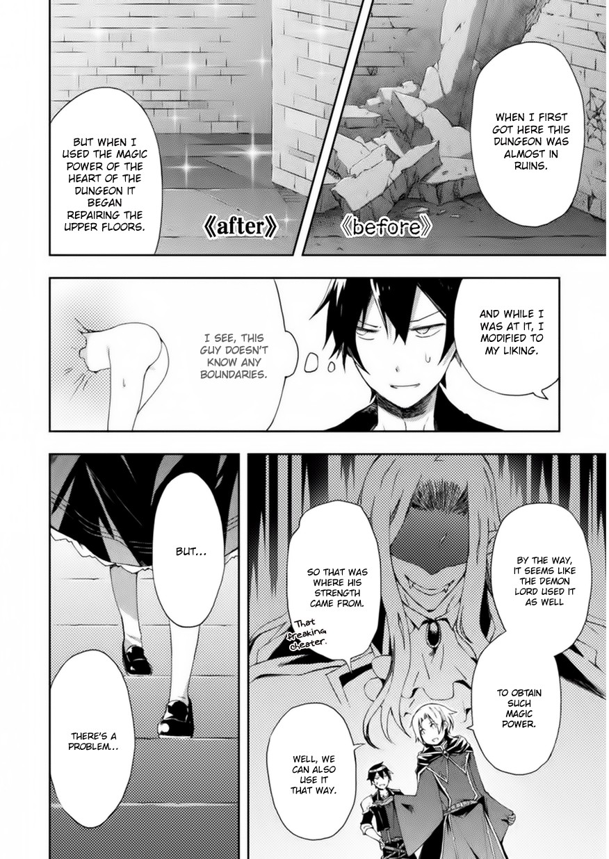 Dungeon Kurashi no Moto Yuusha Chapter 3 page 9 - Chapter 3: Two heroes meet again inside the Demon Lord’s hideout?