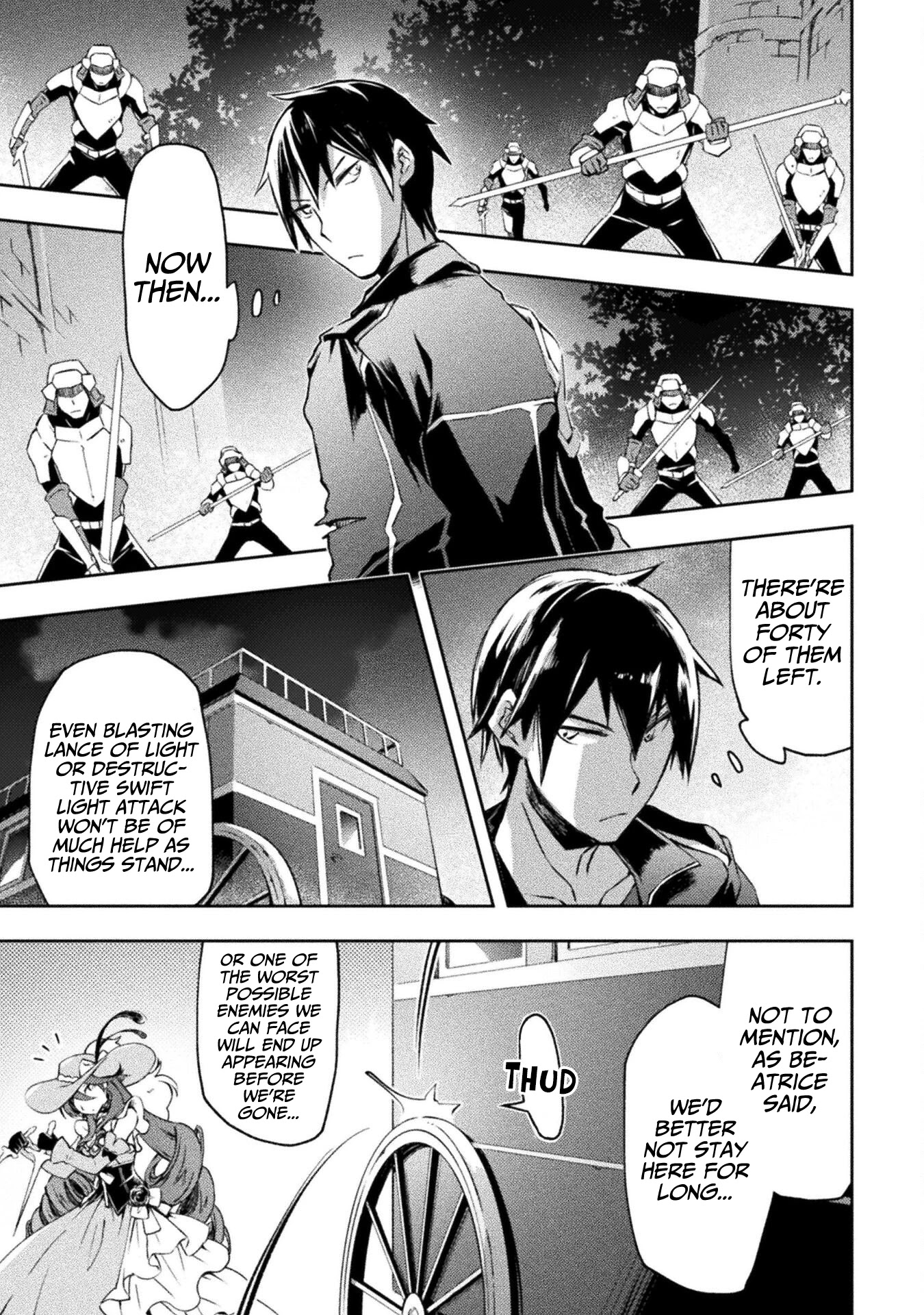 Dungeon Kurashi no Moto Yuusha Chapter 31 page 11 - Chapter 31: The Former Hero Sure Knows How to Make a Grand Entrance!!