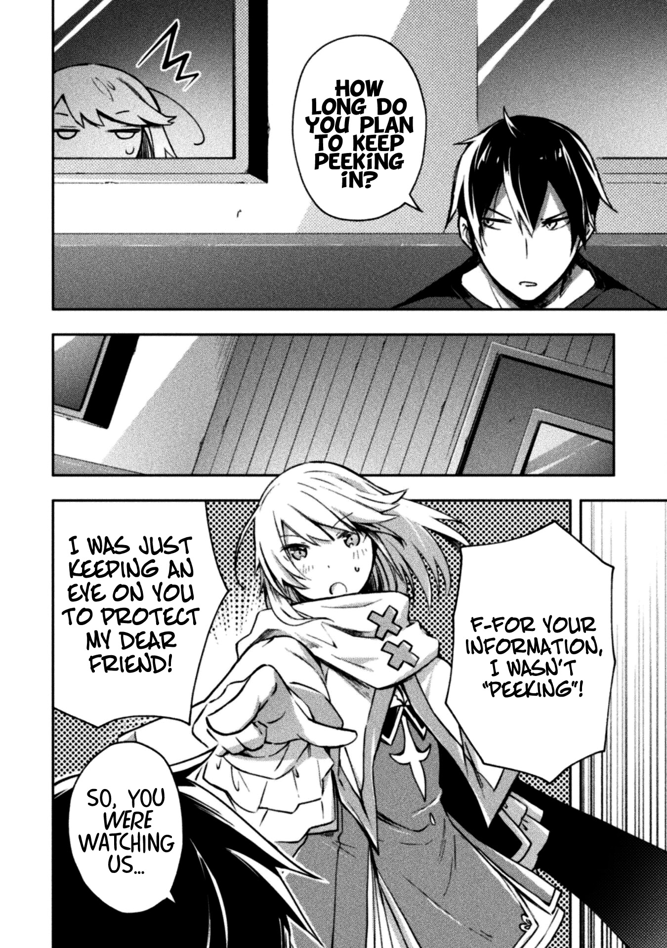 Dungeon Kurashi no Moto Yuusha Chapter 34 page 13 - Chapter 34: The girl with the petite figure makes a sudden move on him.