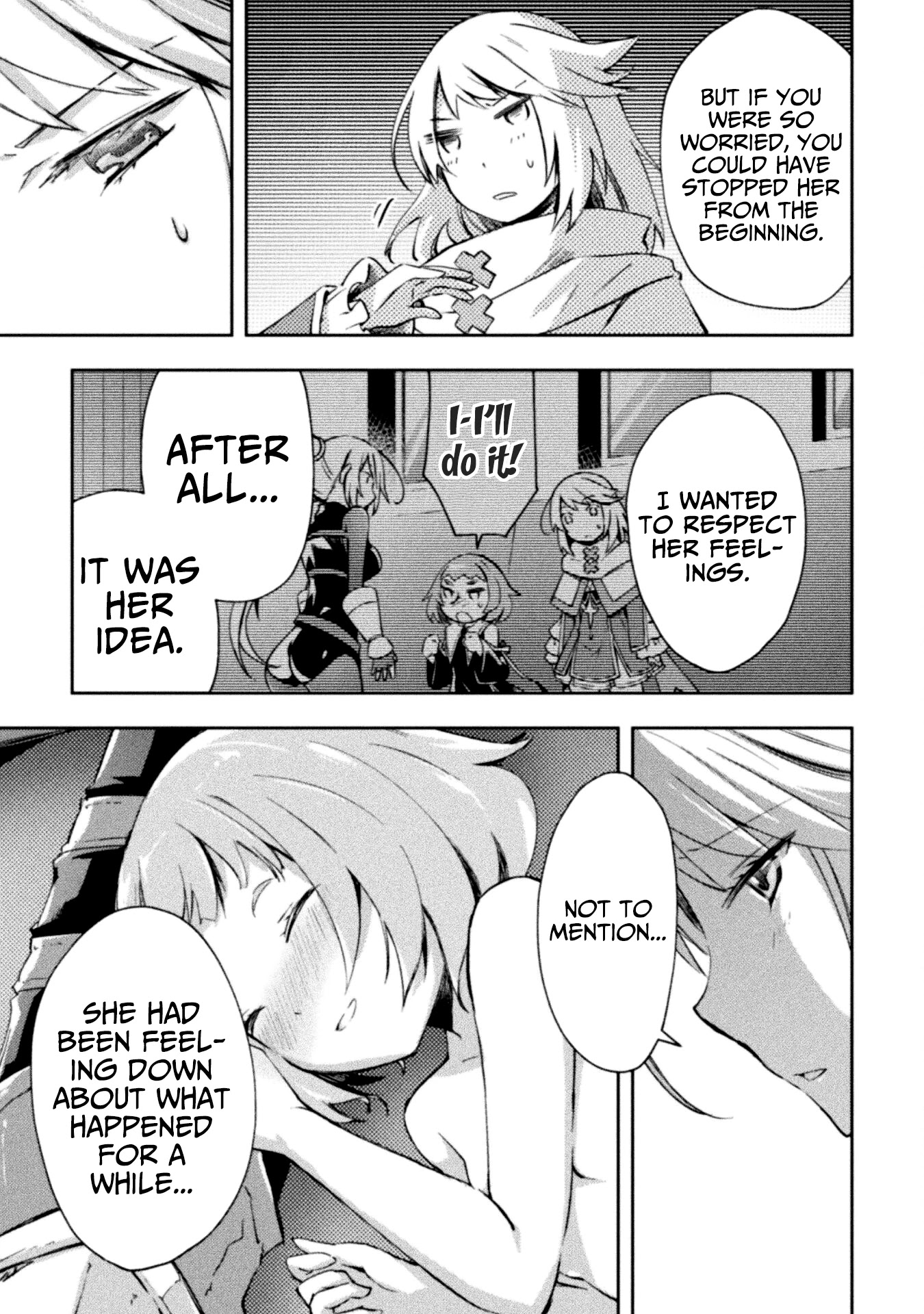 Dungeon Kurashi no Moto Yuusha Chapter 34 page 14 - Chapter 34: The girl with the petite figure makes a sudden move on him.