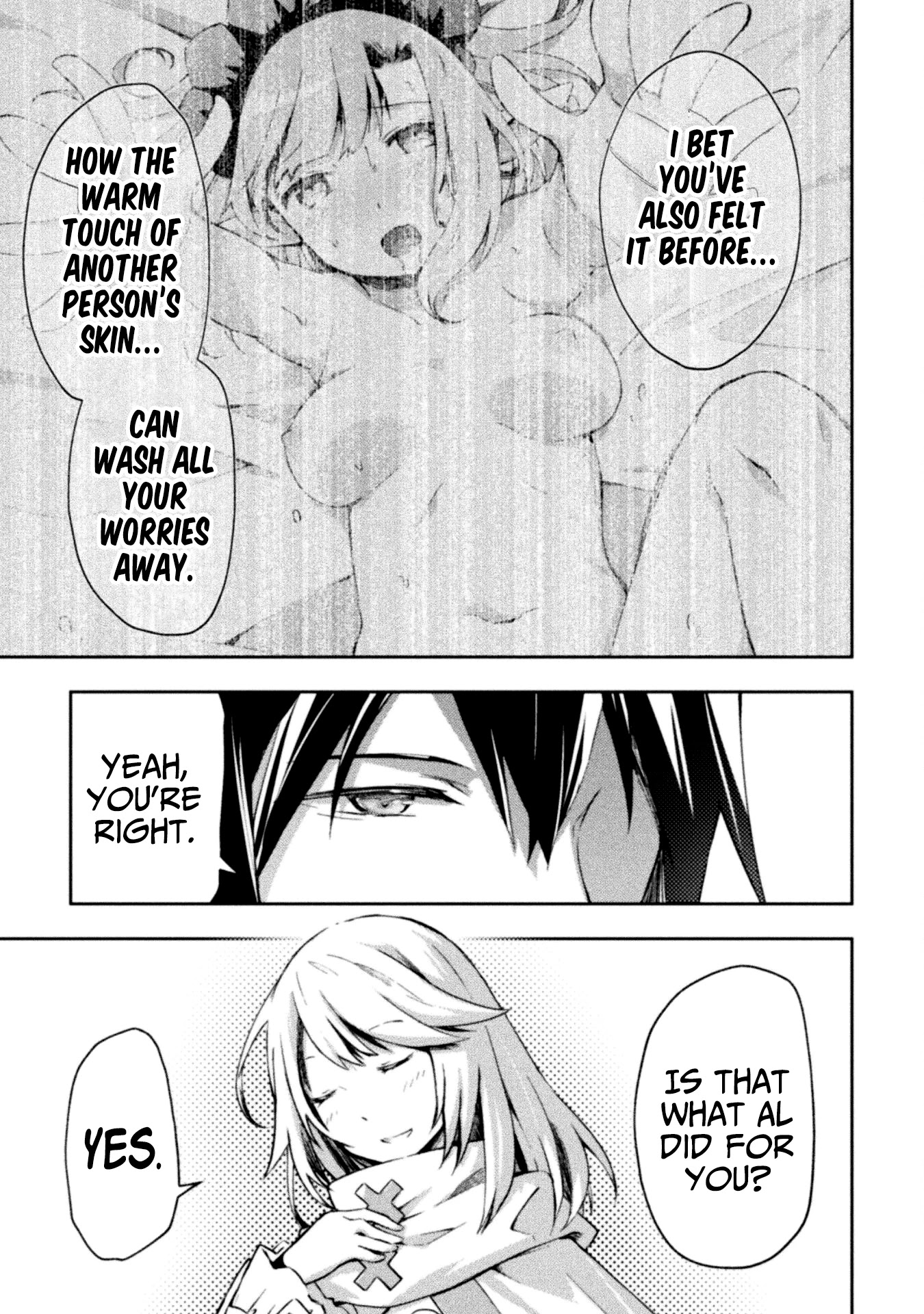 Dungeon Kurashi no Moto Yuusha Chapter 34 page 16 - Chapter 34: The girl with the petite figure makes a sudden move on him.