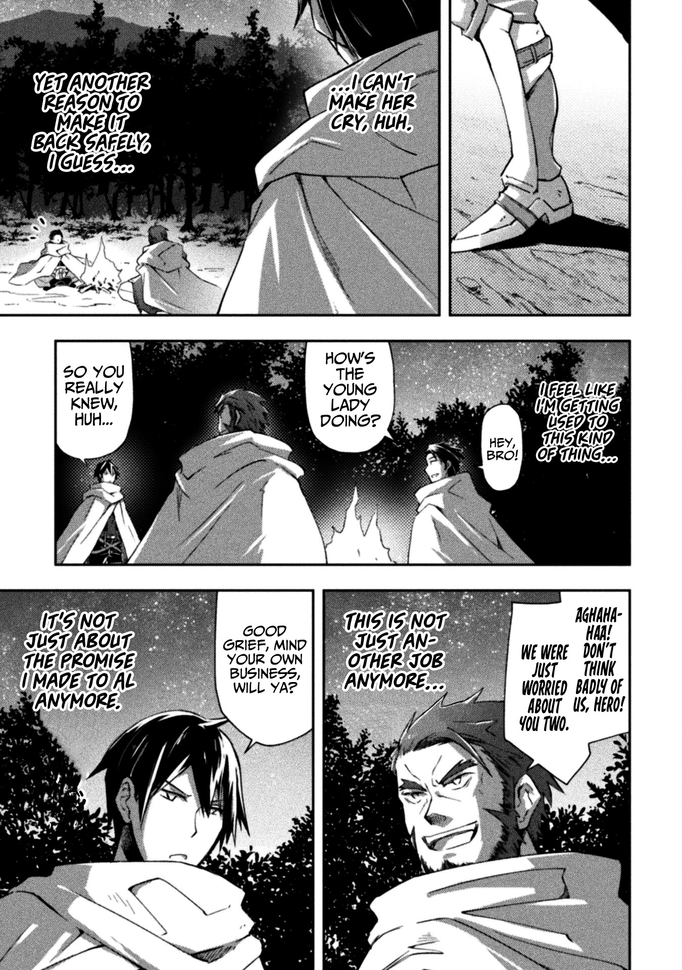 Dungeon Kurashi no Moto Yuusha Chapter 34 page 18 - Chapter 34: The girl with the petite figure makes a sudden move on him.