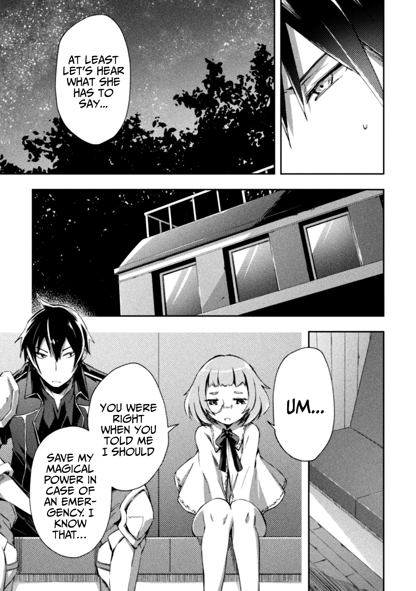 Dungeon Kurashi no Moto Yuusha Chapter 34 page 6 - Chapter 34: The girl with the petite figure makes a sudden move on him.