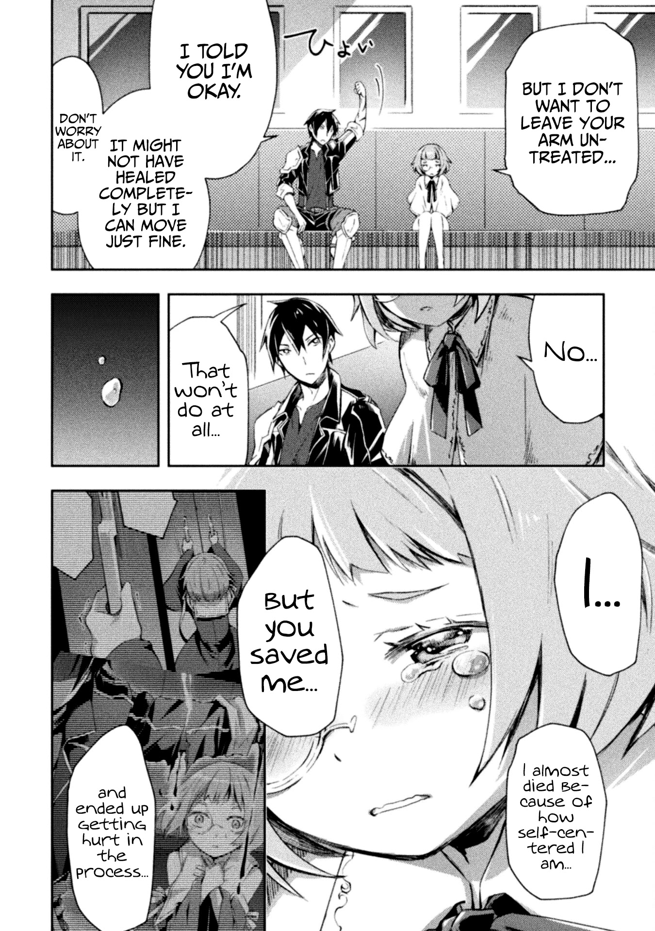 Dungeon Kurashi no Moto Yuusha Chapter 34 page 7 - Chapter 34: The girl with the petite figure makes a sudden move on him.