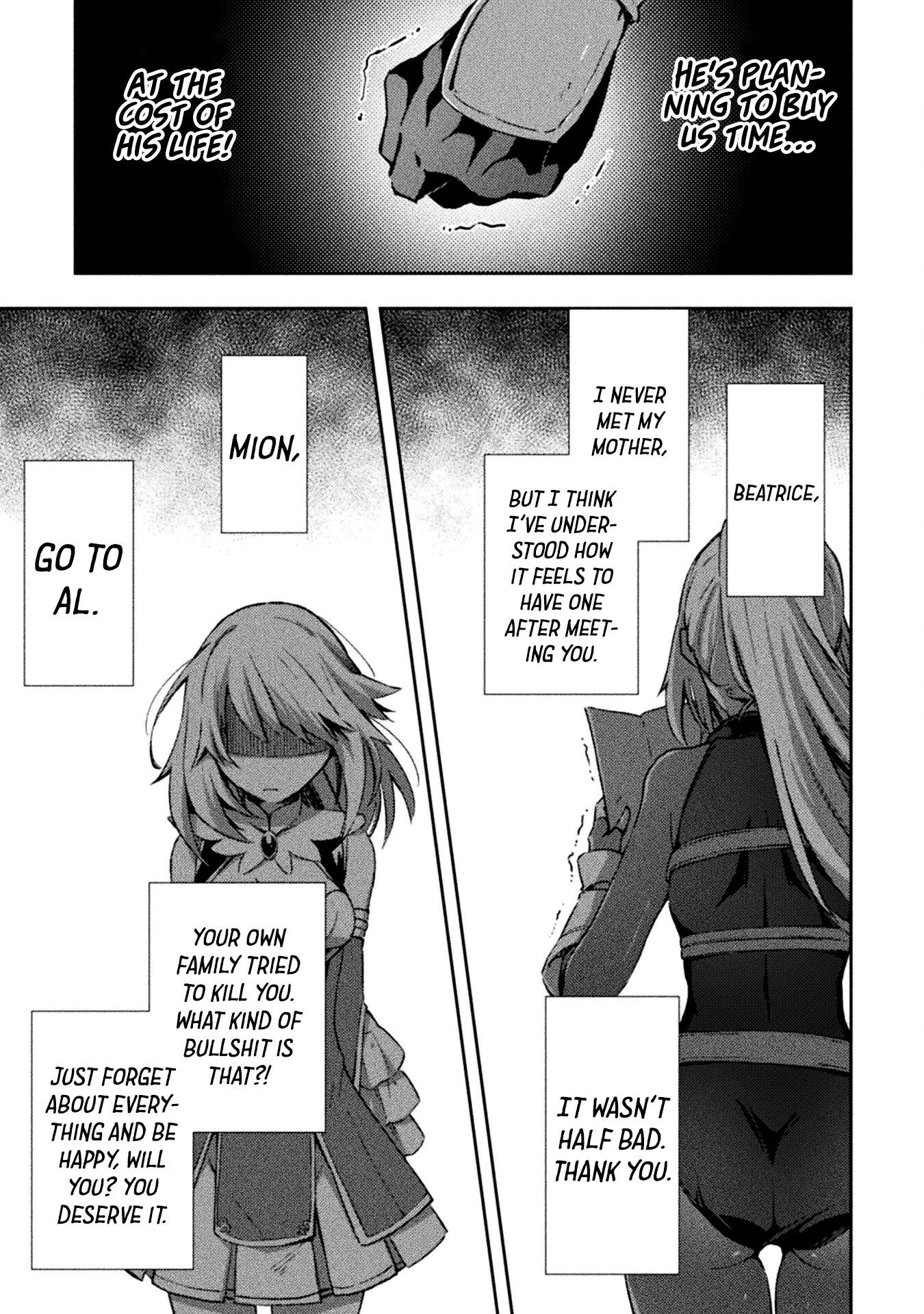 Dungeon Kurashi no Moto Yuusha Chapter 35 page 16 - Chapter 35: What’s going through their mind as they leave without him?