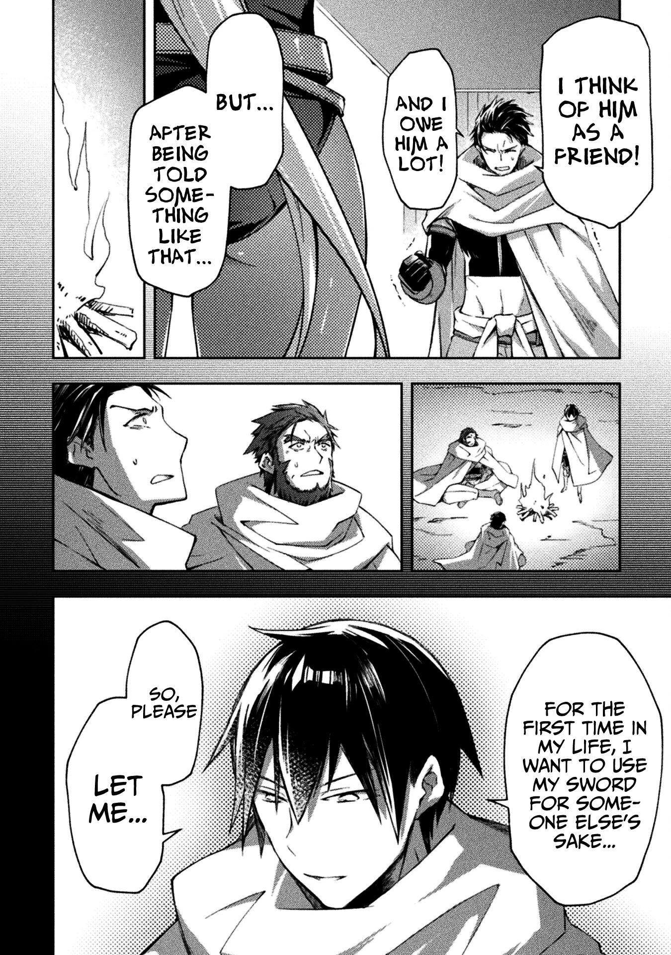 Dungeon Kurashi no Moto Yuusha Chapter 35 page 21 - Chapter 35: What’s going through their mind as they leave without him?