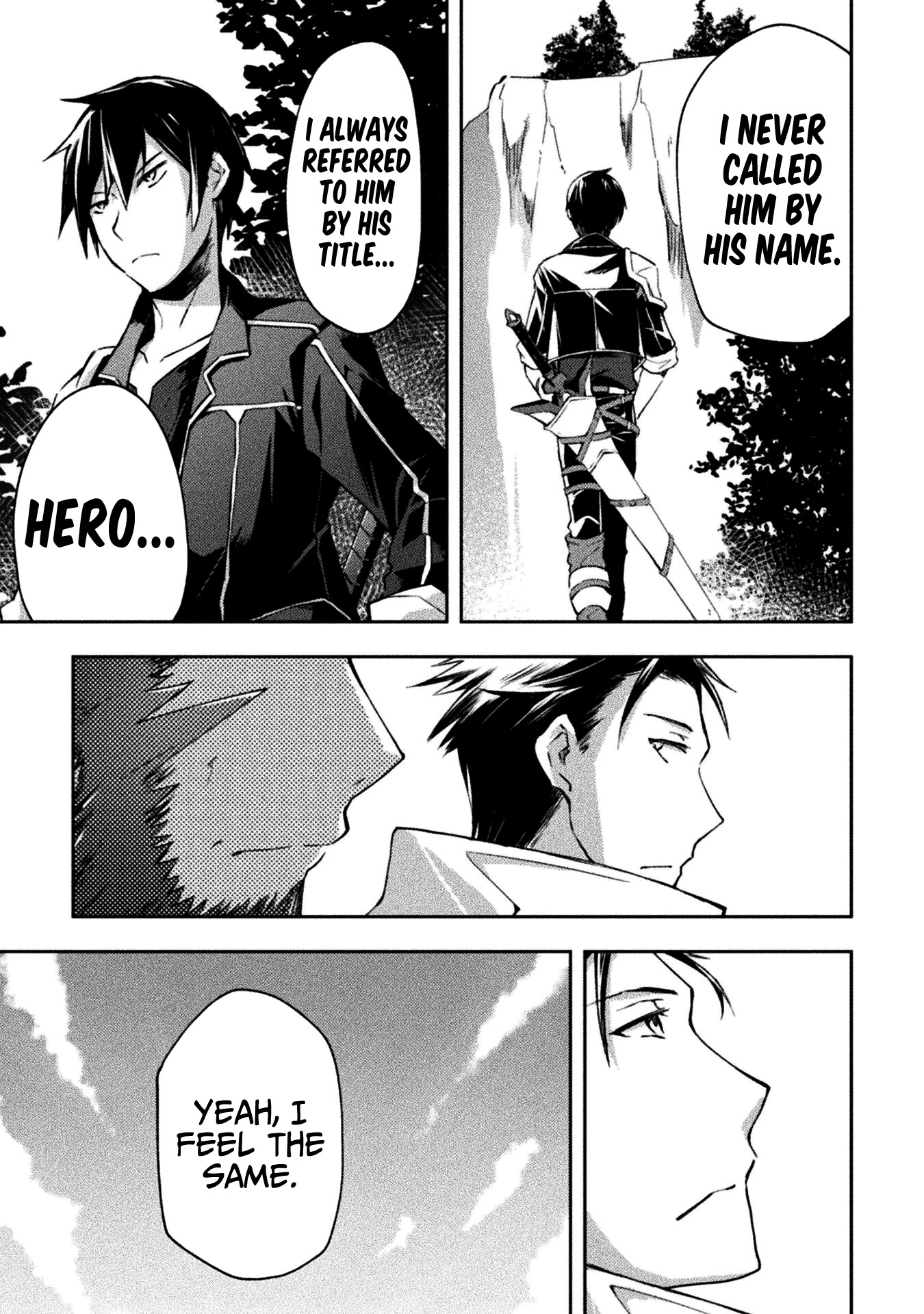 Dungeon Kurashi no Moto Yuusha Chapter 35 page 4 - Chapter 35: What’s going through their mind as they leave without him?