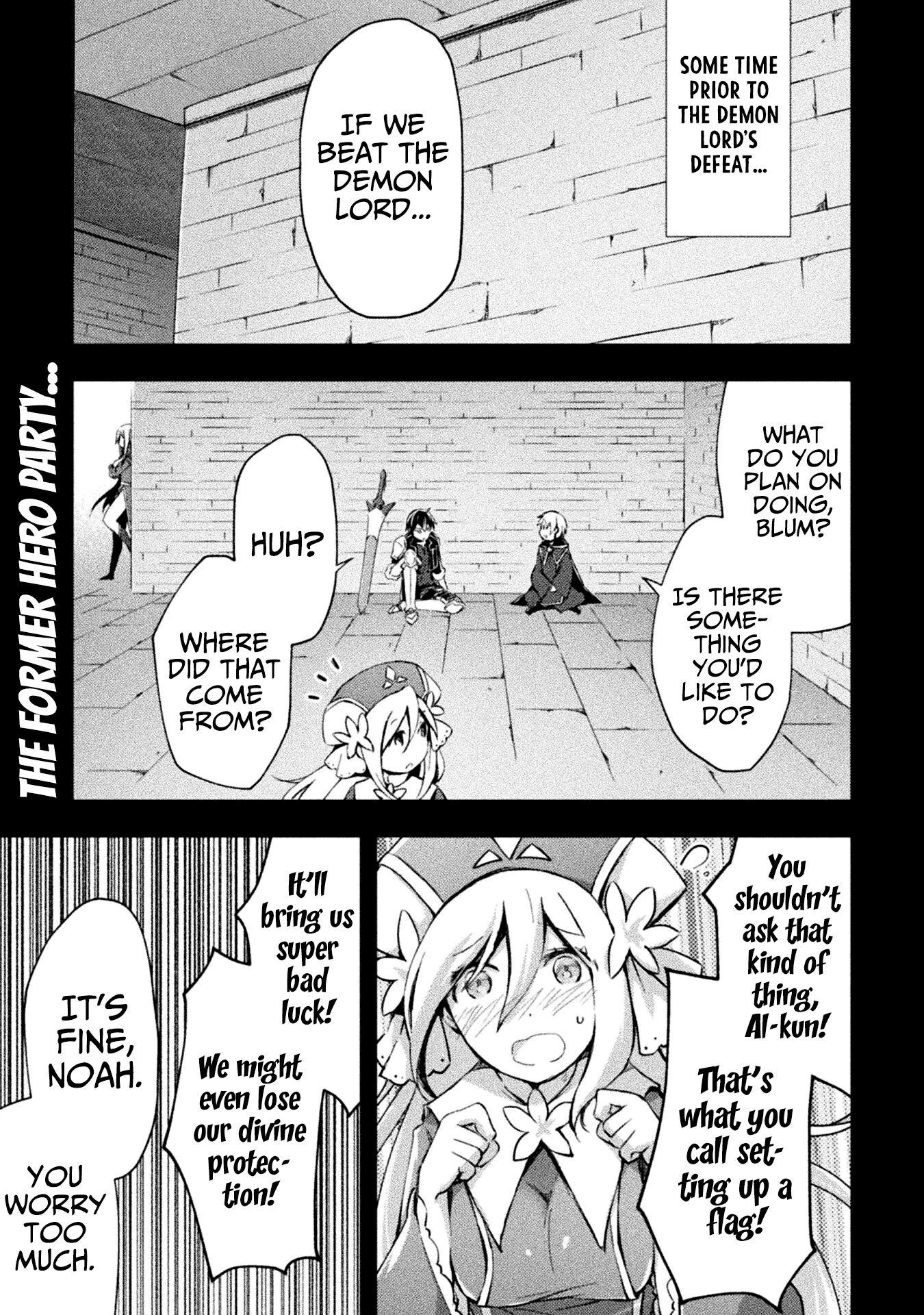 Dungeon Kurashi no Moto Yuusha Chapter 37 page 2 - Chapter 37: The Former Hero Party…