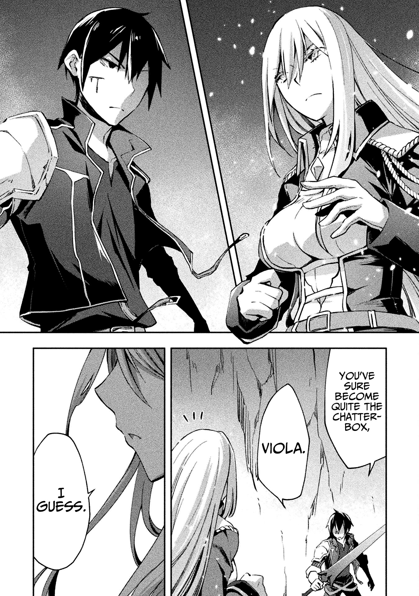 Dungeon Kurashi no Moto Yuusha Chapter 38 page 15 - Chapter 38: Viola’s idea of the hero…