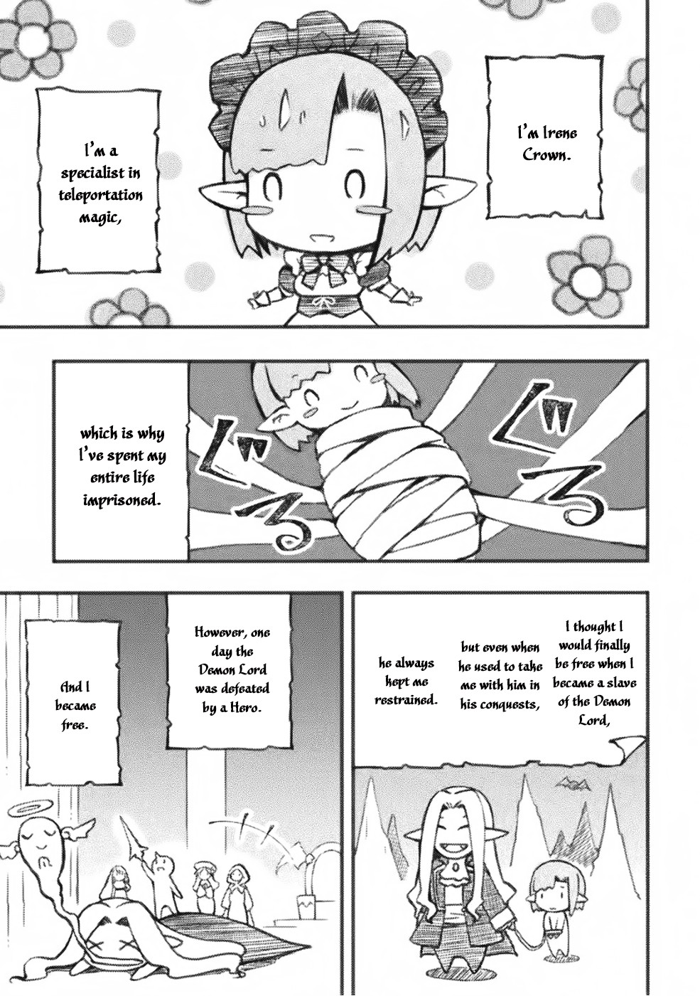 Dungeon Kurashi no Moto Yuusha Chapter 4 page 2 - Chapter 4: After a long rest, Irene is…?