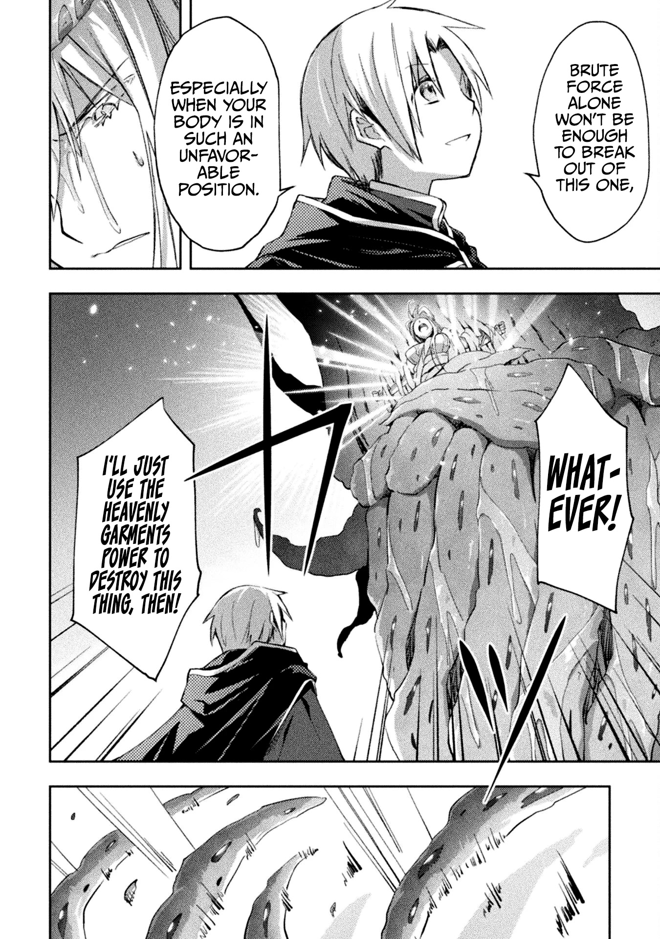 Dungeon Kurashi no Moto Yuusha Chapter 43 page 19 - Chapter 43: The key to defeating Viola is…?