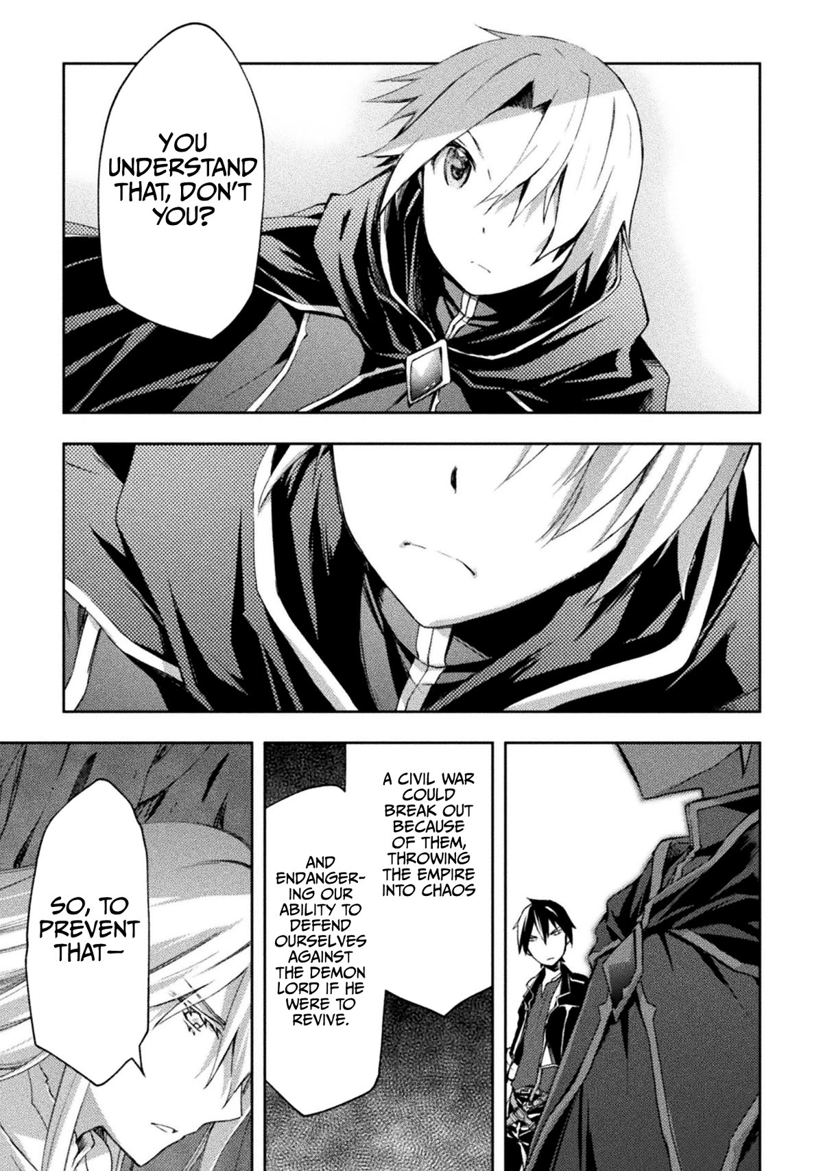 Dungeon Kurashi no Moto Yuusha Chapter 45 page 12 - Chapter 45: After the end of the battle…