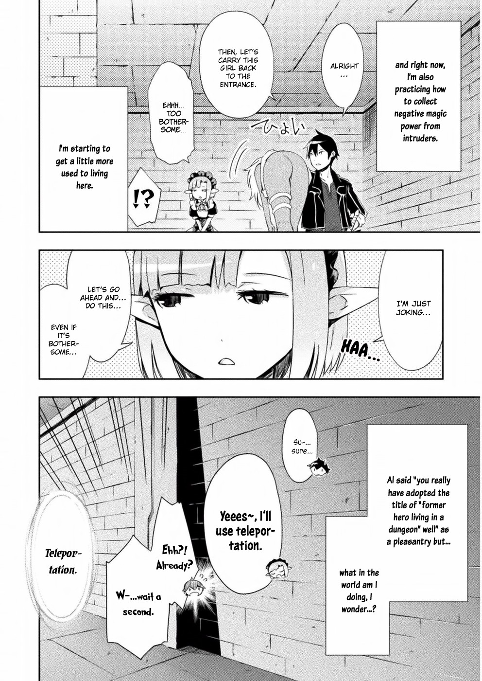 Dungeon Kurashi no Moto Yuusha Chapter 5 page 5 - Chapter 5: No mercy for captured preys!!
