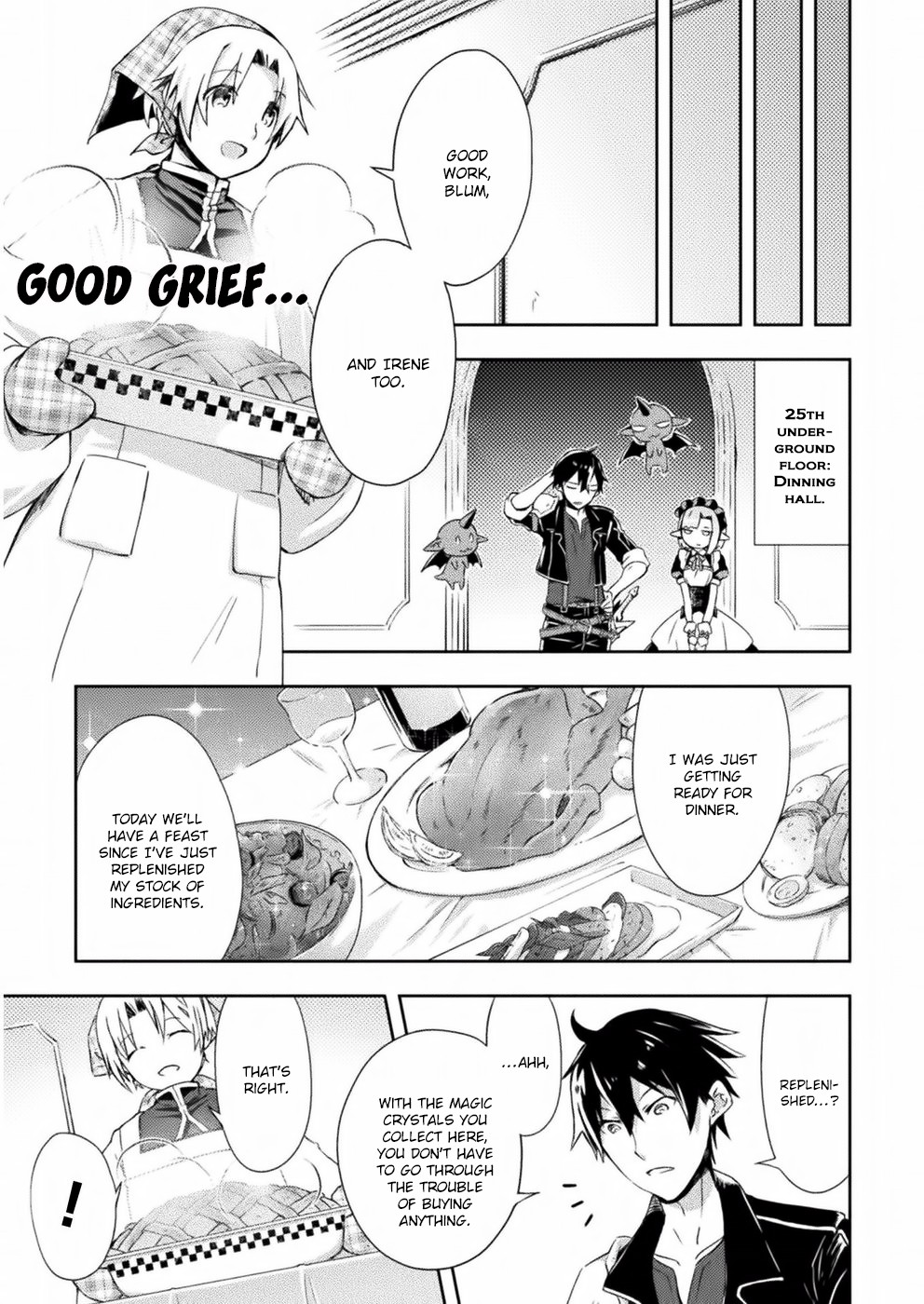 Dungeon Kurashi no Moto Yuusha Chapter 5 page 6 - Chapter 5: No mercy for captured preys!!