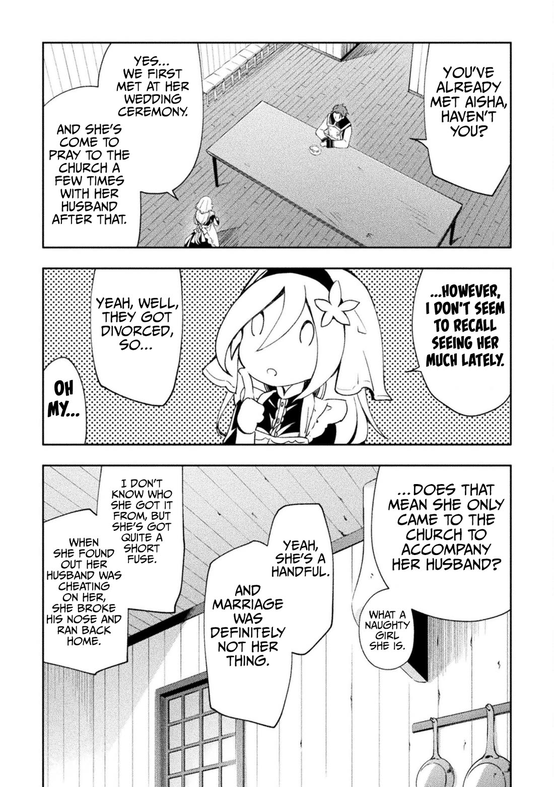 Dungeon Kurashi no Moto Yuusha Chapter 53 page 10 - Chapter 53: The Saint and the Hero’s Distant Past…
