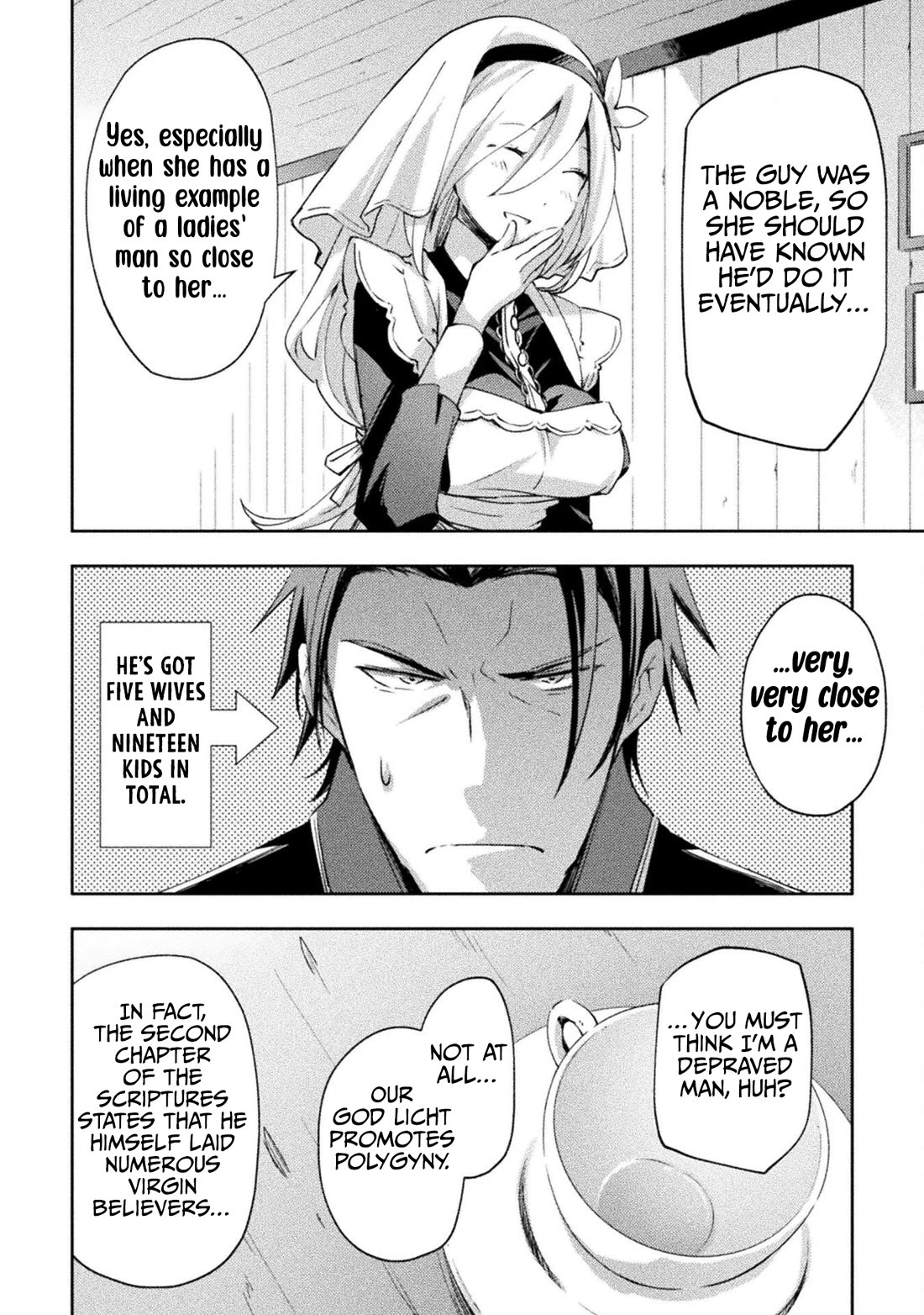 Dungeon Kurashi no Moto Yuusha Chapter 53 page 11 - Chapter 53: The Saint and the Hero’s Distant Past…