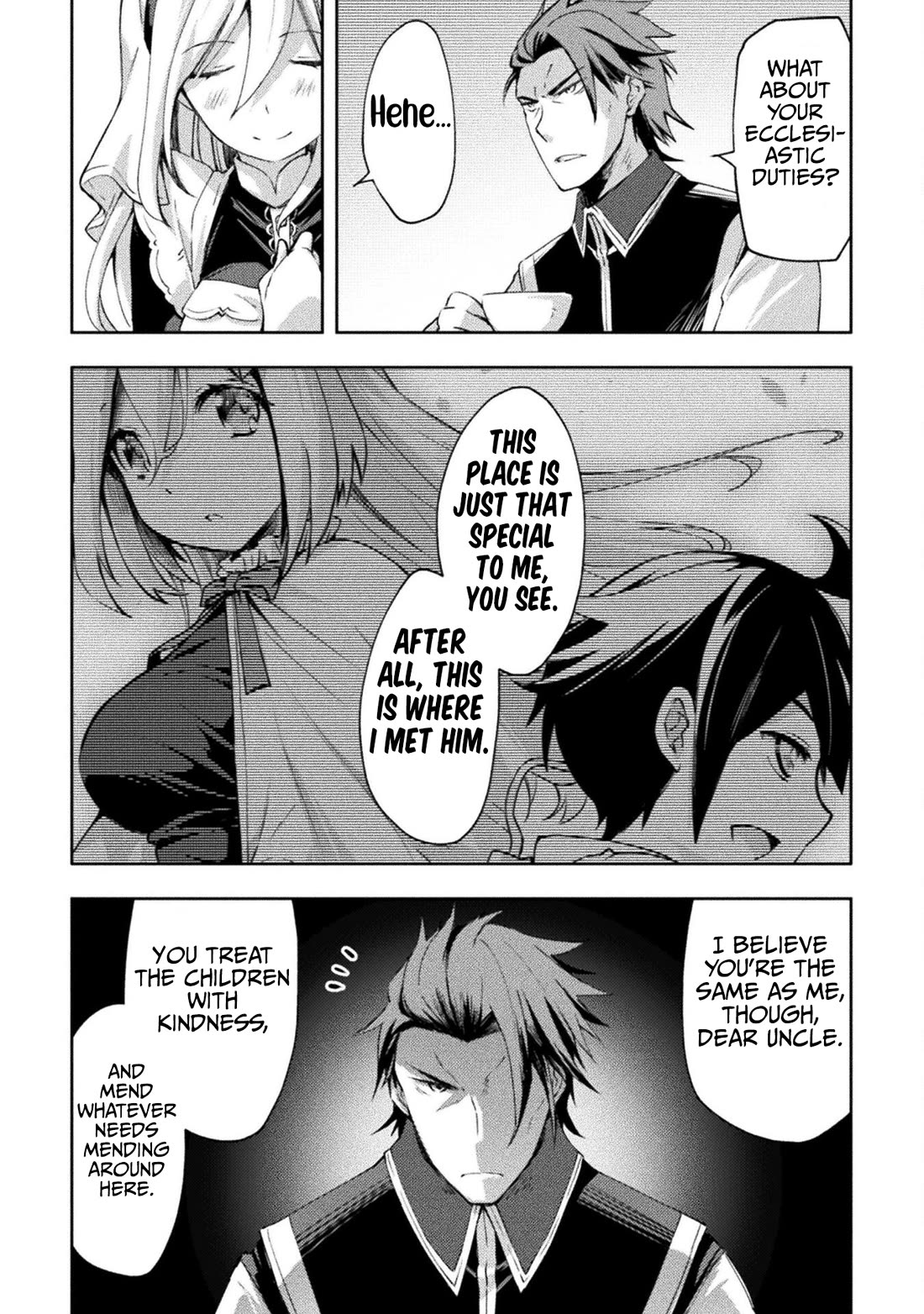 Dungeon Kurashi no Moto Yuusha Chapter 53 page 7 - Chapter 53: The Saint and the Hero’s Distant Past…