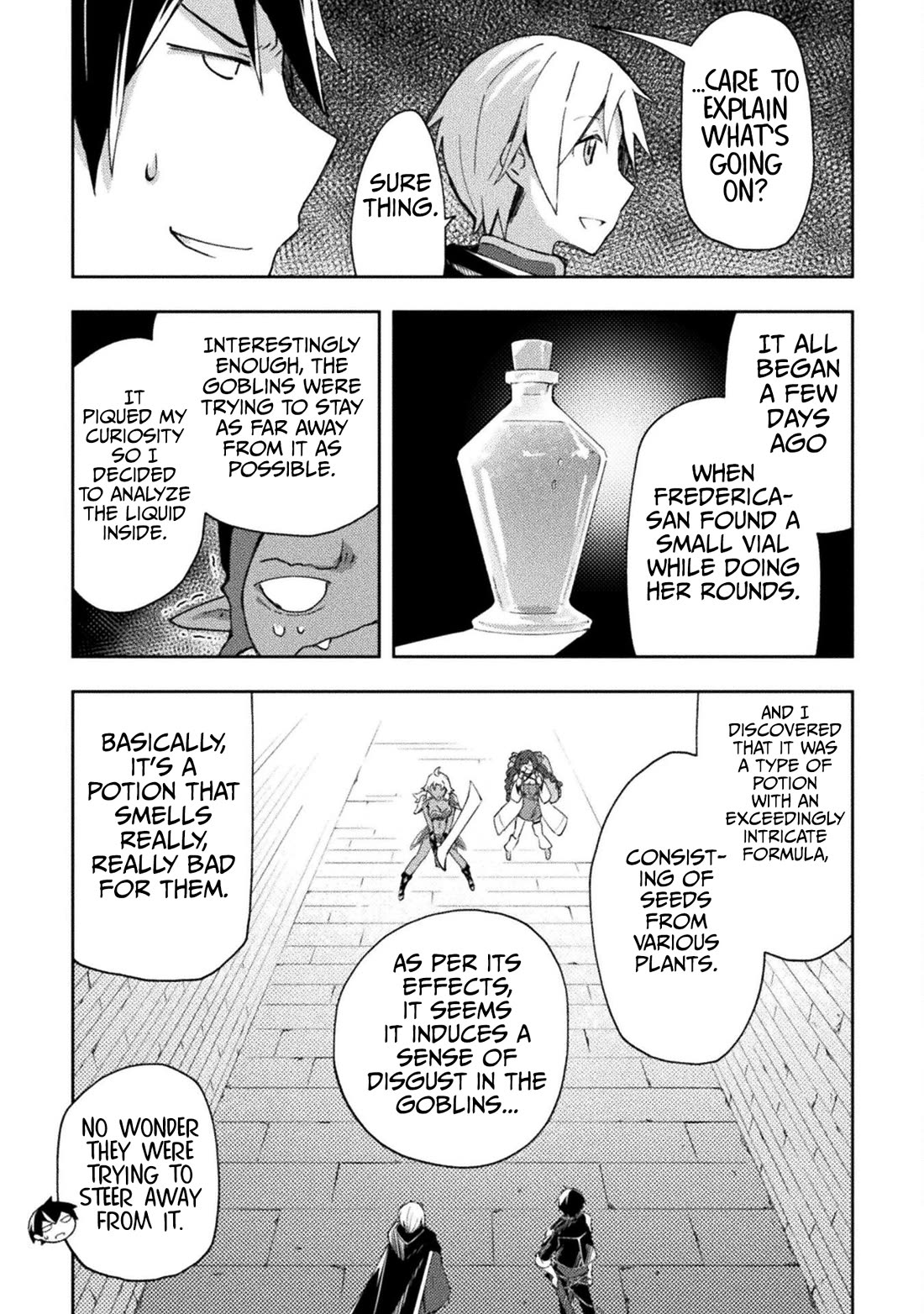 Dungeon Kurashi no Moto Yuusha Chapter 54 page 12 - Chapter 54: New Trespassers! One feels rather familiar, though…