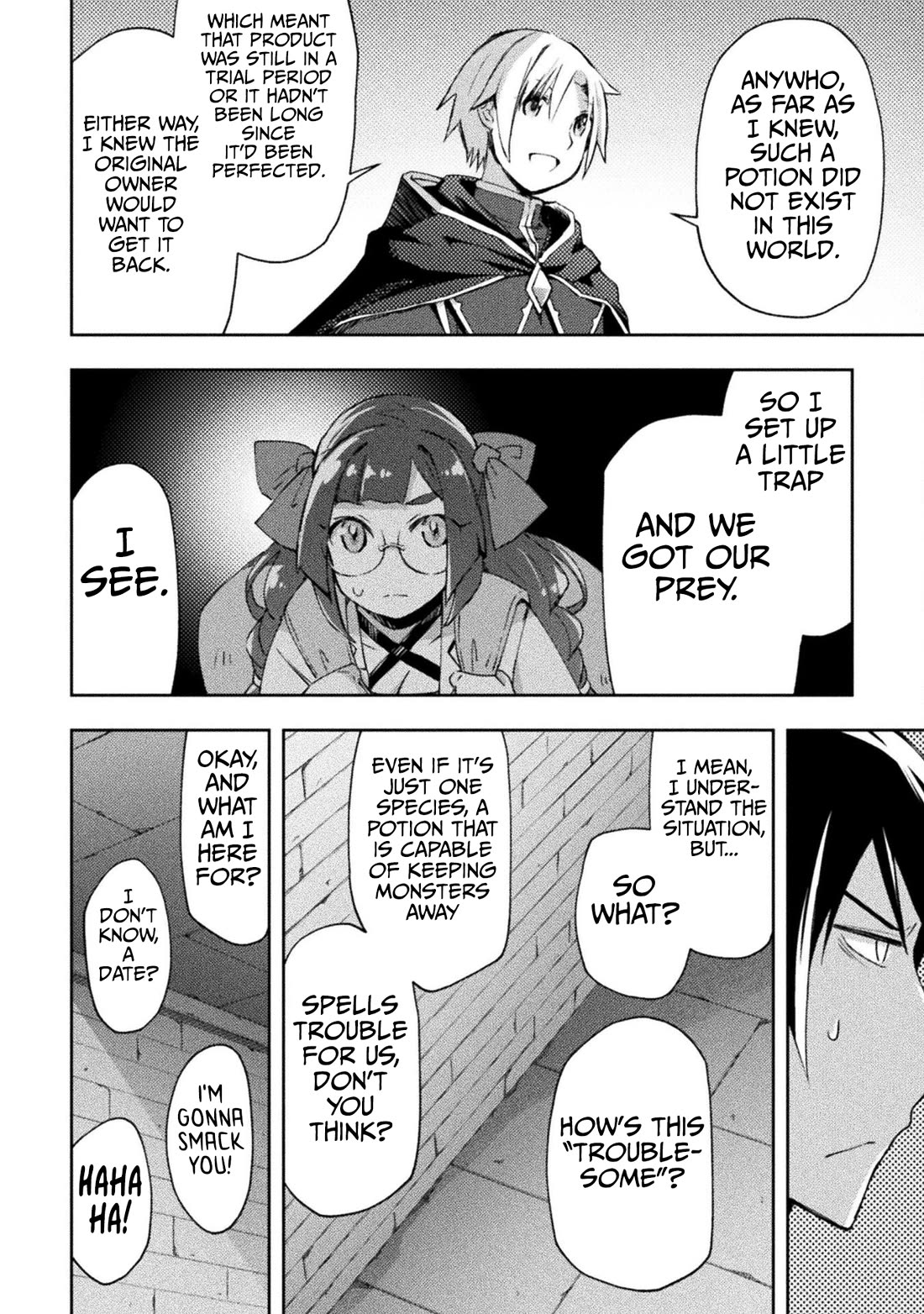 Dungeon Kurashi no Moto Yuusha Chapter 54 page 13 - Chapter 54: New Trespassers! One feels rather familiar, though…