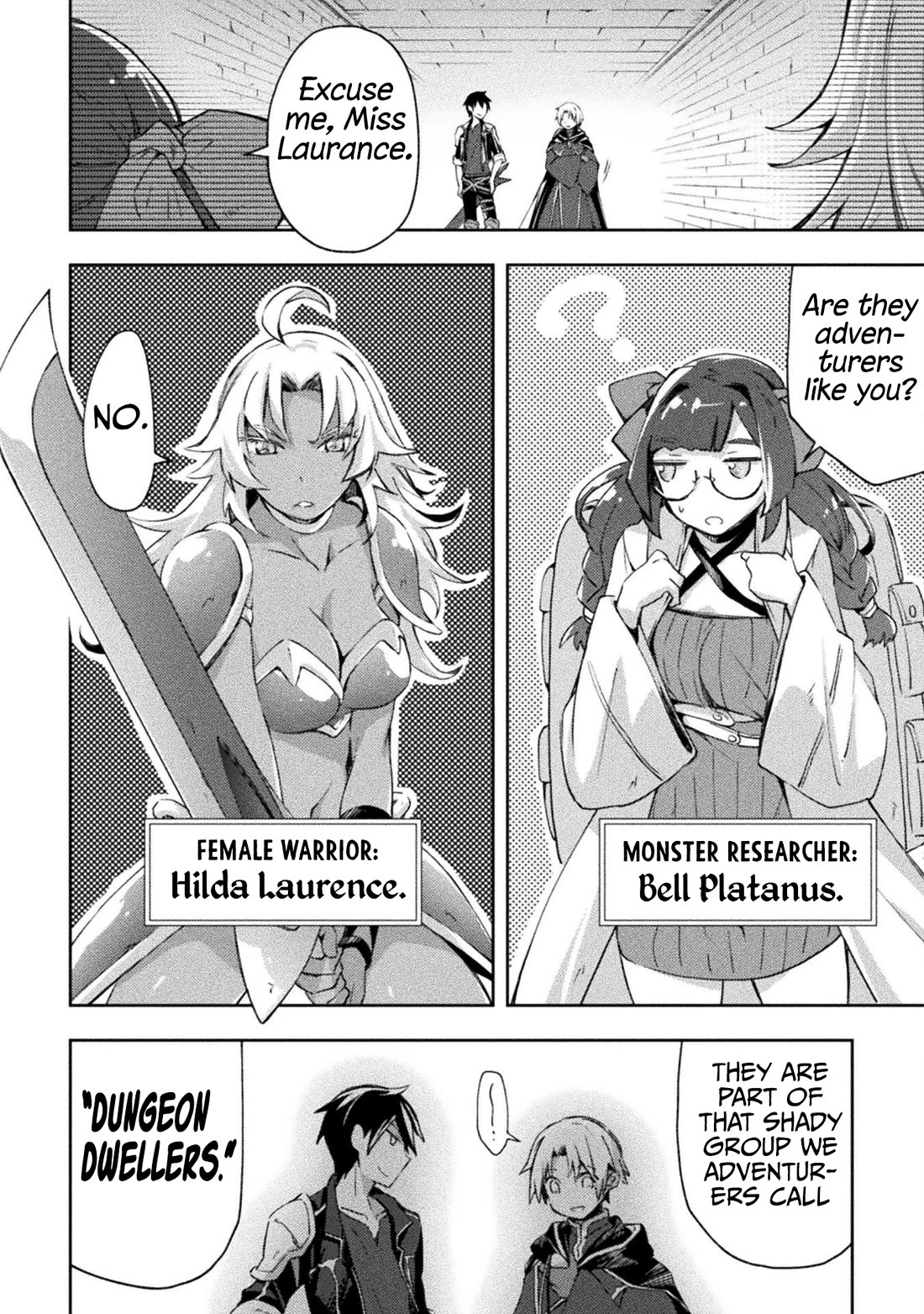 Dungeon Kurashi no Moto Yuusha Chapter 54 page 15 - Chapter 54: New Trespassers! One feels rather familiar, though…
