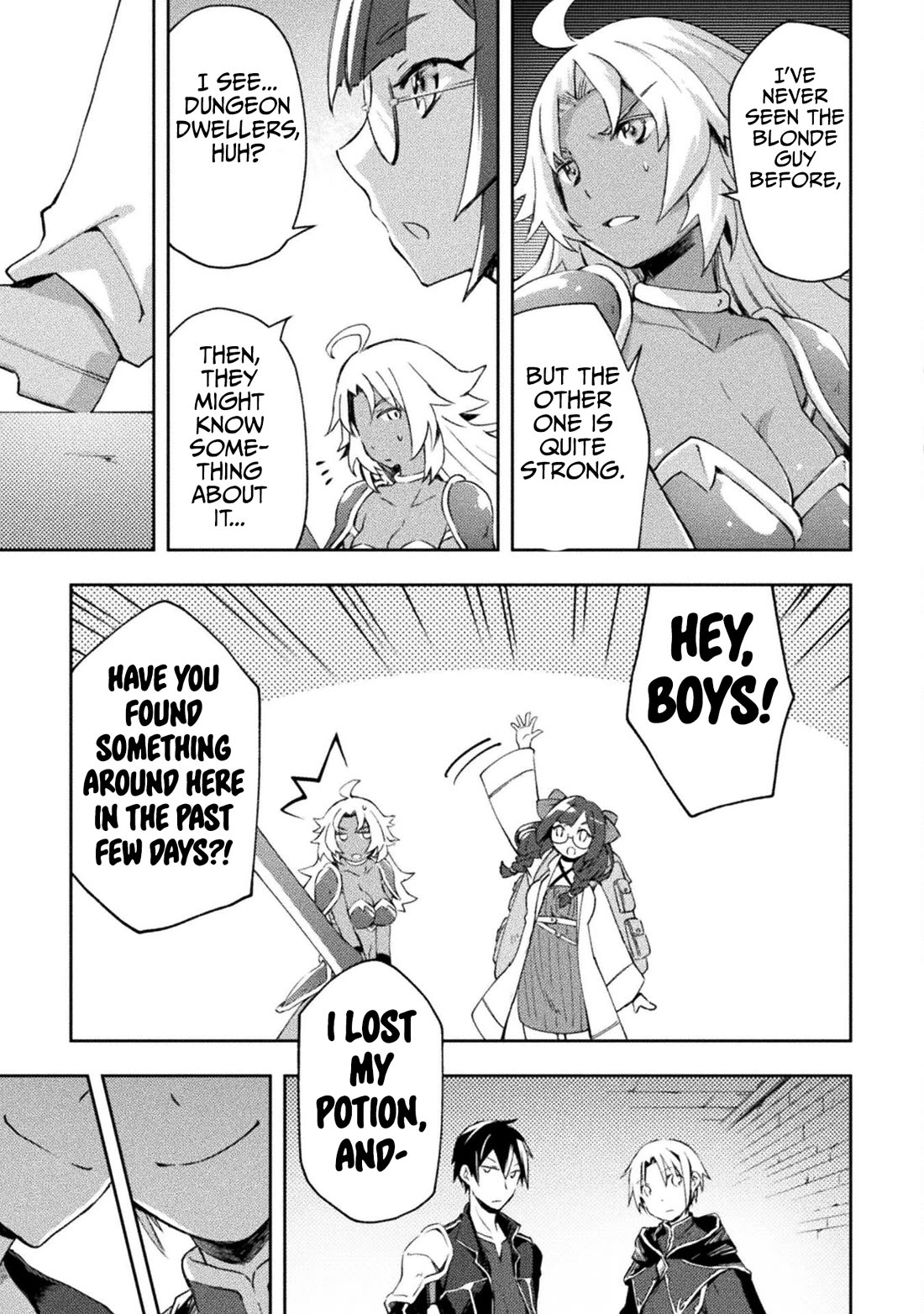 Dungeon Kurashi no Moto Yuusha Chapter 54 page 16 - Chapter 54: New Trespassers! One feels rather familiar, though…