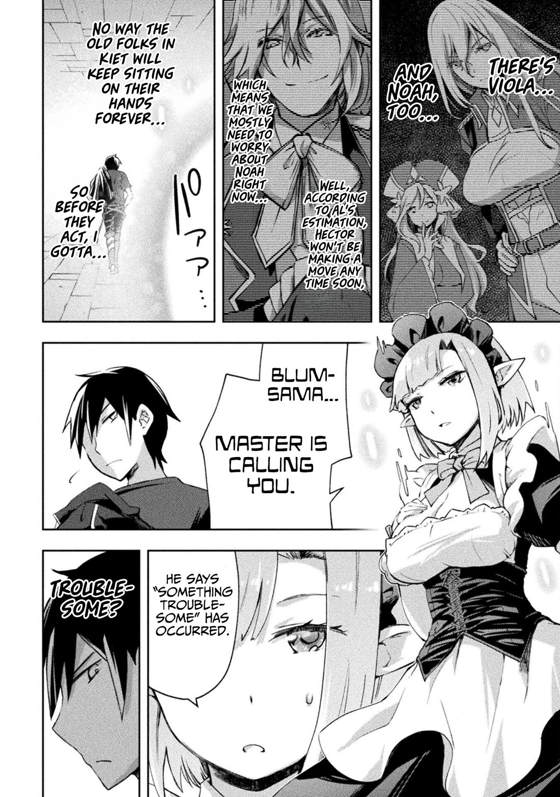Dungeon Kurashi no Moto Yuusha Chapter 54 page 9 - Chapter 54: New Trespassers! One feels rather familiar, though…