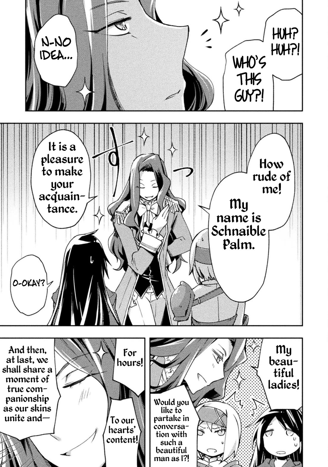 Dungeon Kurashi no Moto Yuusha Chapter 55 page 13 - Chapter 55: The First Course of Action for the Elite Palm Fighter Was… Hitting on Girls?!