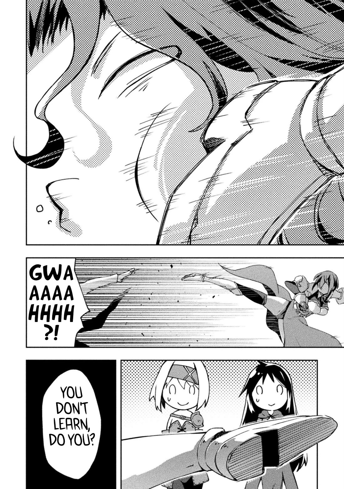 Dungeon Kurashi no Moto Yuusha Chapter 55 page 14 - Chapter 55: The First Course of Action for the Elite Palm Fighter Was… Hitting on Girls?!