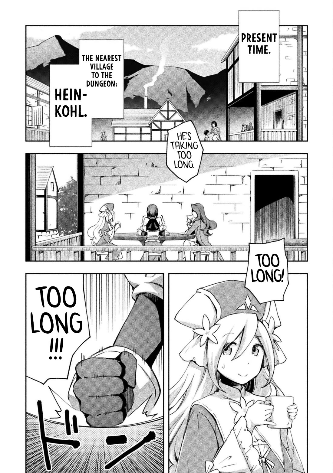 Dungeon Kurashi no Moto Yuusha Chapter 55 page 7 - Chapter 55: The First Course of Action for the Elite Palm Fighter Was… Hitting on Girls?!