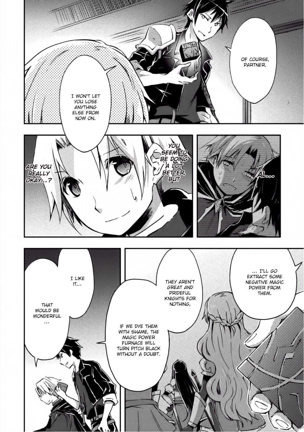 Dungeon Kurashi no Moto Yuusha Chapter 6 page 11 - Chapter 6: What’s the goal of the female knights approaching Blum?