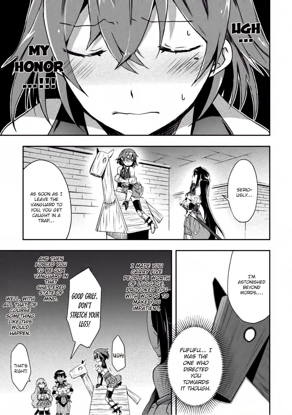 Dungeon Kurashi no Moto Yuusha Chapter 6 page 14 - Chapter 6: What’s the goal of the female knights approaching Blum?