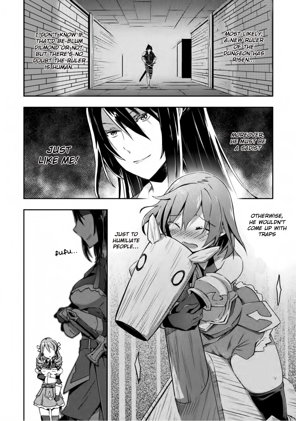 Dungeon Kurashi no Moto Yuusha Chapter 6 page 17 - Chapter 6: What’s the goal of the female knights approaching Blum?