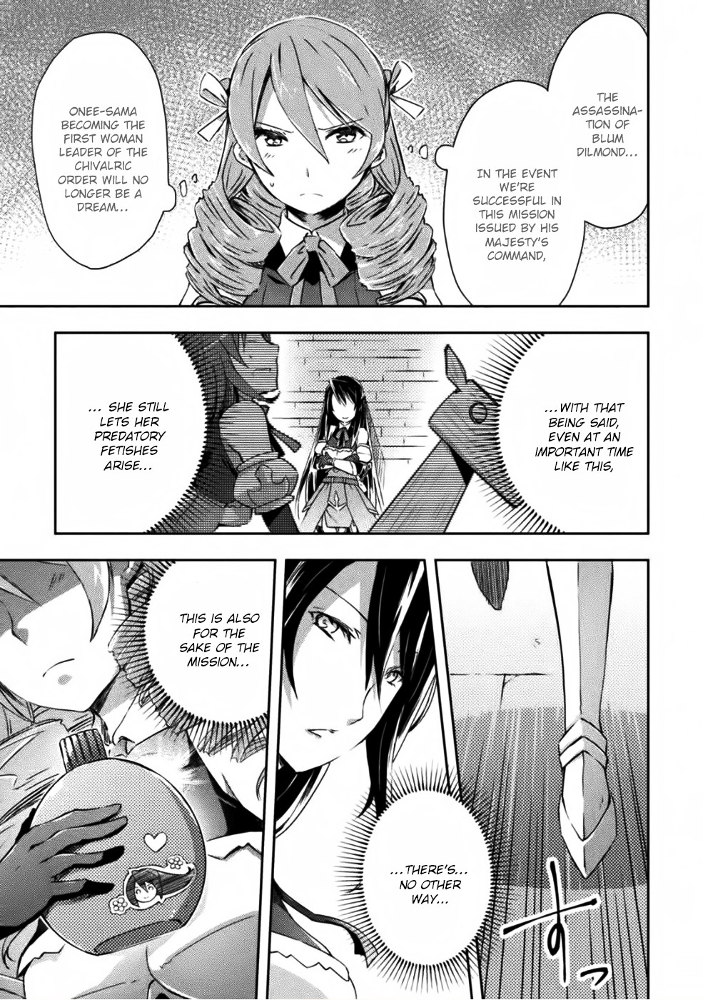 Dungeon Kurashi no Moto Yuusha Chapter 6 page 18 - Chapter 6: What’s the goal of the female knights approaching Blum?