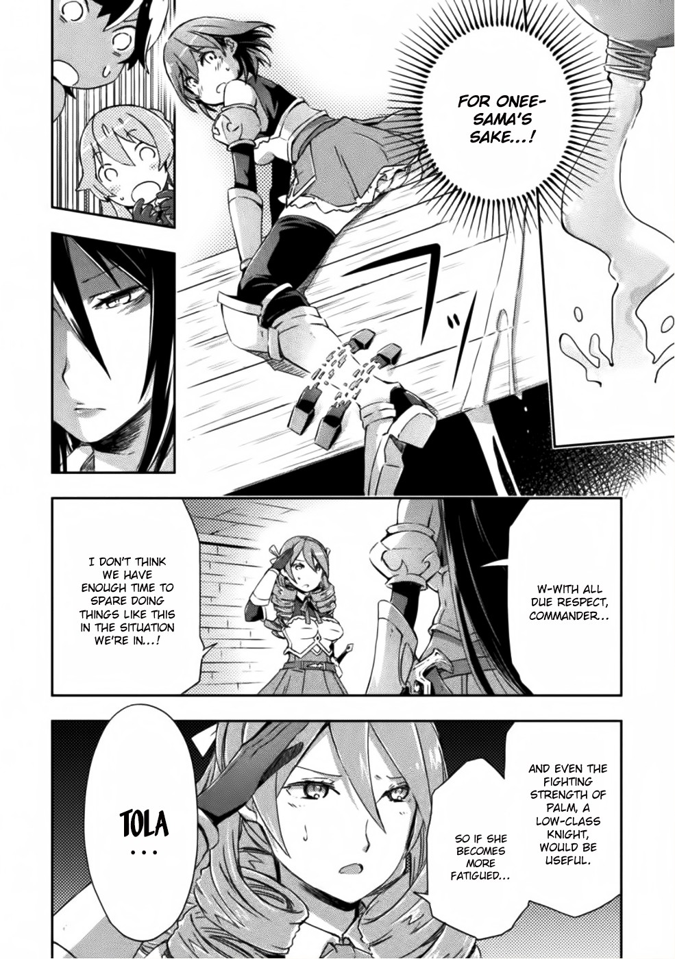 Dungeon Kurashi no Moto Yuusha Chapter 6 page 19 - Chapter 6: What’s the goal of the female knights approaching Blum?