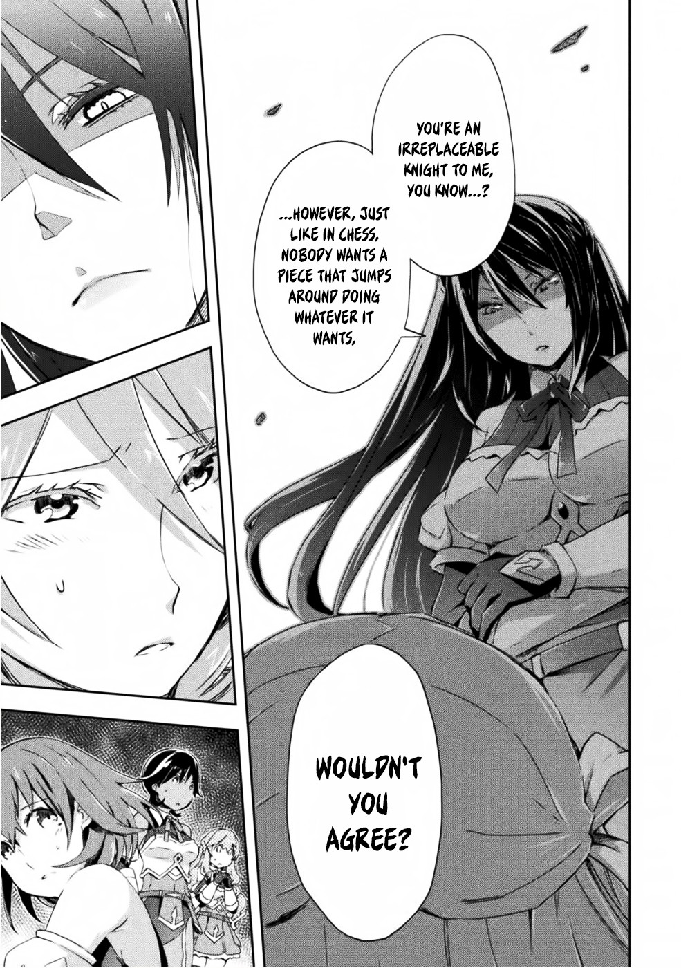 Dungeon Kurashi no Moto Yuusha Chapter 6 page 20 - Chapter 6: What’s the goal of the female knights approaching Blum?